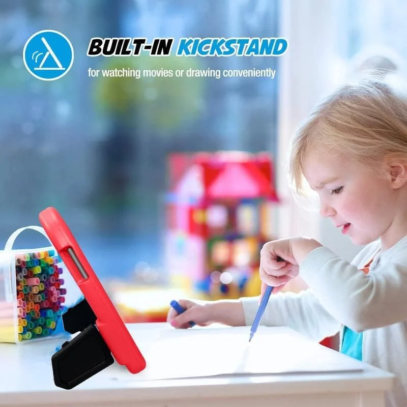 کیف تبلت نیکاکیو مناسب برای لنوو تب M10 HD نسل دوم TB-X306F/TB-X306X 10.1 اینچ 2020، مناسب کودکان، دارای دسته با استند، پوشش فوم EVA ایمن، سبک وزن، پوشش محافظ ضد ضربه، قرمز کیف تبلت نیکاکیو مناسب برای لنوو تب M10 HD نسل دوم TB-X306F/TB-X306X 10.1 اینچ 2020، مناسب کودکان، دارای دسته با استند، پوشش فوم EVA ایمن، سبک وزن، پوشش محافظ ضد ضربه، قرمز