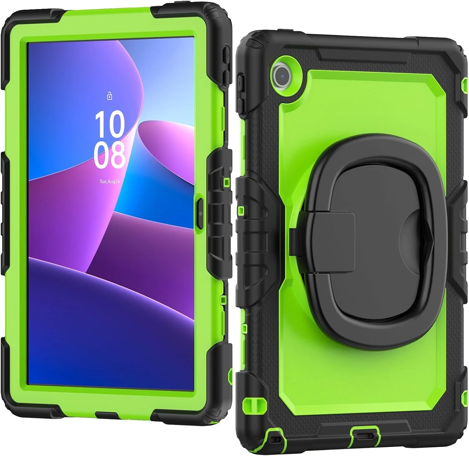 کیف سیلیکونی تبلت Trip با محافظ صفحه نمایش برای تبلت لنوو تب 10.1 (TB-311XU) / K10C TB311FU 2025، کاور محافظ تمام بدنه مقاوم با دسته چرخان، کاور محافظ برای تبلت PC کیف سیلیکونی تبلت Trip با محافظ صفحه نمایش برای تبلت لنوو تب 10.1 (TB-311XU) / K10C TB311FU 2025، کاور محافظ تمام بدنه مقاوم با دسته چرخان، کاور محافظ برای تبلت PC