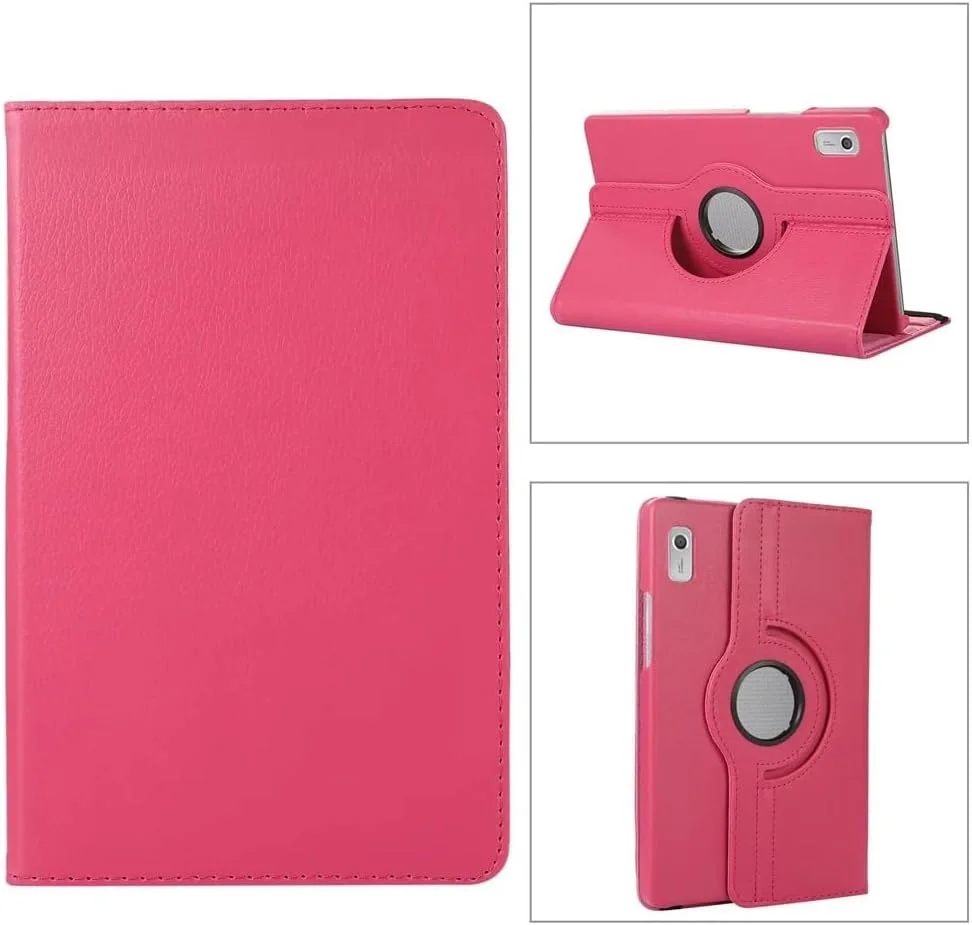 کاور تبلت Gruattreay سازگار با تبلت Lenovo Tab M9 سایز 9 اینچ 2023 مدل TB-310FU، دارای استند چرخان 360 درجه، روکش چرمی PU، مناسب تبلت Lenovo Tab M9 برای کودکان (قرمز رز) کاور تبلت Gruattreay سازگار با تبلت Lenovo Tab M9 سایز 9 اینچ 2023 مدل TB-310FU، دارای استند چرخان 360 درجه، روکش چرمی PU، مناسب تبلت Lenovo Tab M9 برای کودکان (قرمز رز)