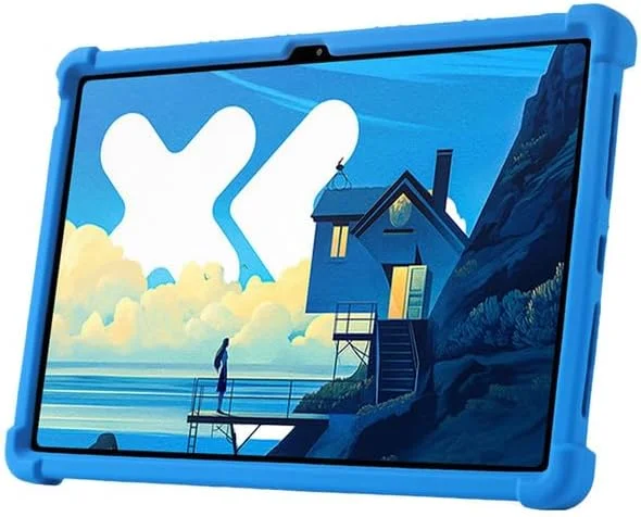 کاور سیلیکونی مقاوم در برابر ضربه اورانکسین با پایه قابل تنظیم برای تبلت لنوو Xiaoxin PadPro مدل TB373FU / TB375FC سایز 12.7 اینچ