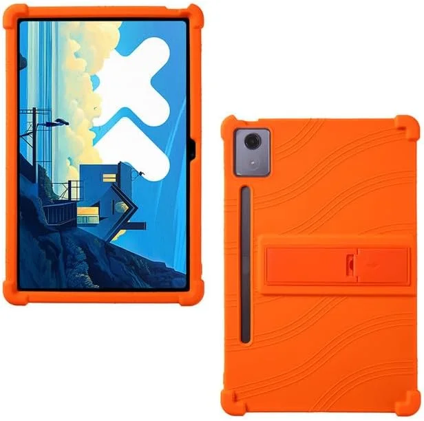 ORANXIN Case for Lenovo Xiaoxin PadPro Model TB373FU / TB375FC Tablet 12.7 Inch Silicone Shockproof Adjustable Stand Rubber Soft Shell Protective Cover ORANXIN Case for Lenovo Xiaoxin PadPro Model TB373FU / TB375FC Tablet 12.7 Inch Silicone Shockproof Adjustable Stand Rubber Soft Shell Protective Cover