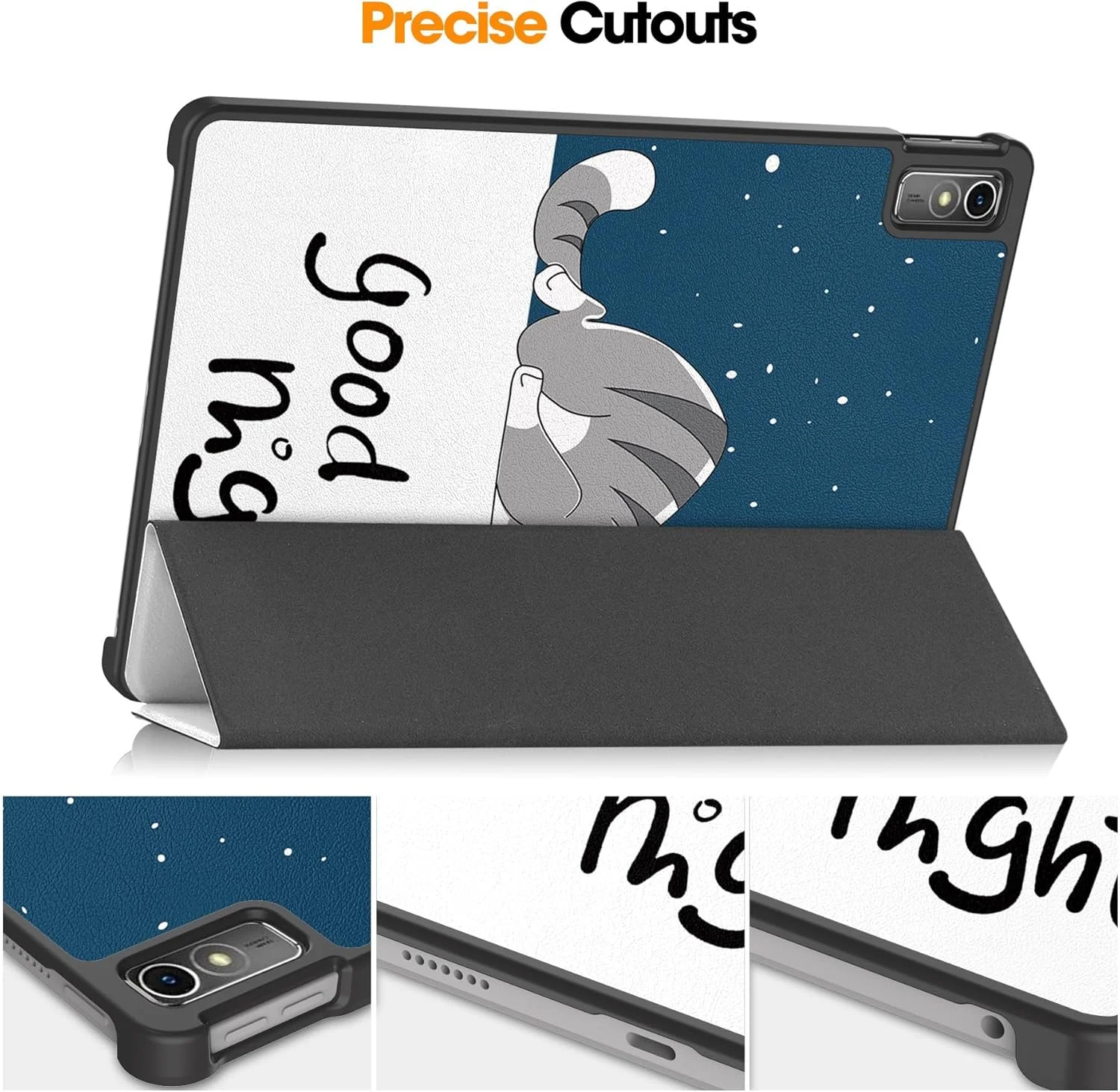 کیف تبلت باریک و هوشمند مناسب برای تبلت 10.6 اینچی Lenovo Tab M10 5G/K10 Pro 5G، کاور چرمی PU با قابلیت خواب/بیدار شدن خودکار (BSM) کیف تبلت باریک و هوشمند مناسب برای تبلت 10.6 اینچی Lenovo Tab M10 5G/K10 Pro 5G، کاور چرمی PU با قابلیت خواب/بیدار شدن خودکار (BSM)