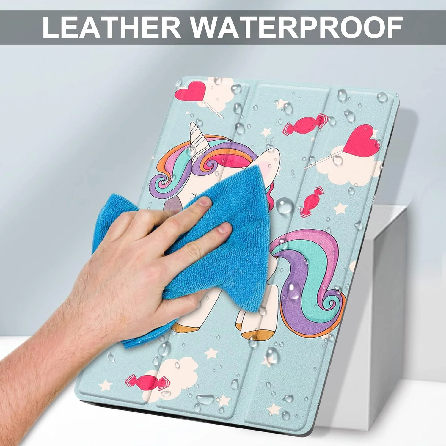 کیف تبلت RanTuo برای Lenovo Tab 6 2021، چرم PU، سبک و نازک، ضد آب، ضد گرد و غبار، قاب محافظ ضد افتادن برای Lenovo Tab 6 2021. (تک شاخ) کیف تبلت RanTuo برای Lenovo Tab 6 2021، چرم PU، سبک و نازک، ضد آب، ضد گرد و غبار، قاب محافظ ضد افتادن برای Lenovo Tab 6 2021. (تک شاخ)