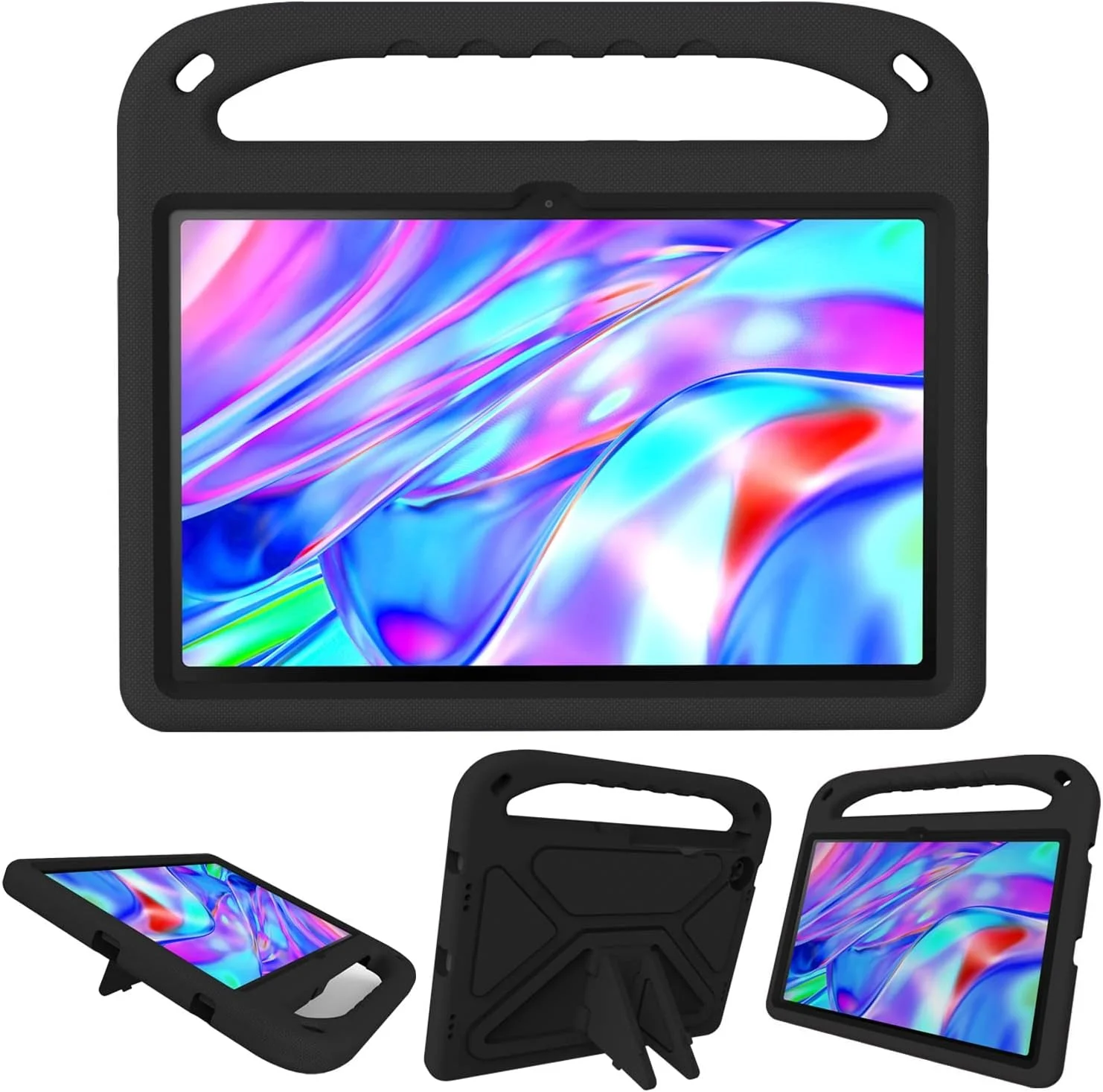 کیف تبلت مناسب برای کودکان سازگار با تبلت لنوو تب M10 پلاس نسل 3 10.6 اینچ 2022، سبک وزن مقاوم در برابر ضربه با دسته نگهدارنده سازگار با پوشش محافظ کودکان C کیف تبلت مناسب برای کودکان سازگار با تبلت لنوو تب M10 پلاس نسل 3 10.6 اینچ 2022، سبک وزن مقاوم در برابر ضربه با دسته نگهدارنده سازگار با پوشش محافظ کودکان C