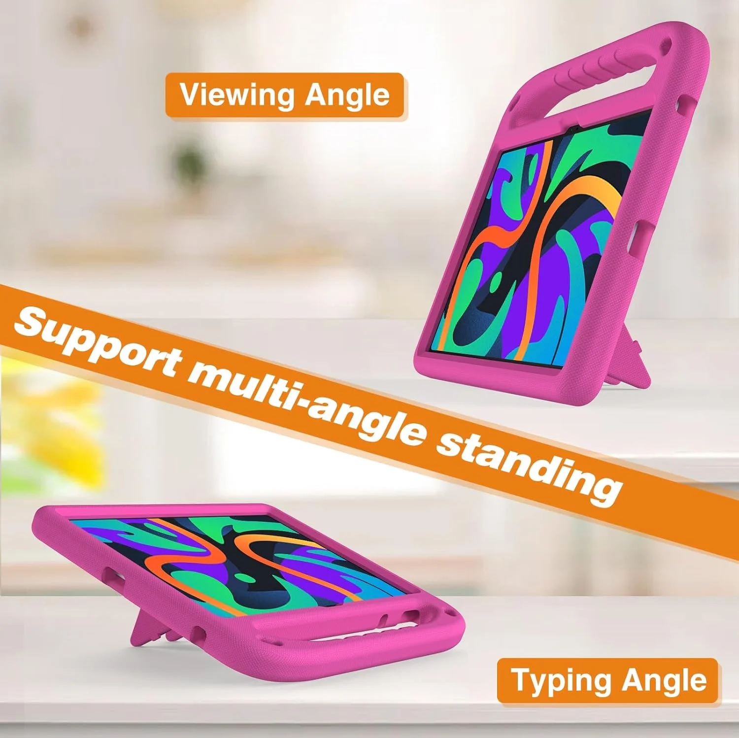 کیف تبلت مسافرتی سازگار با کودکان، سازگار با تبلت لنوو تب M11 11 اینچ TB-331FC 2023 / Xiaoxin Pad 2024 11 اینچ، سبک وزن، مقاوم در برابر ضربه، دارای دسته و پایه، مناسب برای محافظت از کودکان کیف تبلت مسافرتی سازگار با کودکان، سازگار با تبلت لنوو تب M11 11 اینچ TB-331FC 2023 / Xiaoxin Pad 2024 11 اینچ، سبک وزن، مقاوم در برابر ضربه، دارای دسته و پایه، مناسب برای محافظت از کودکان