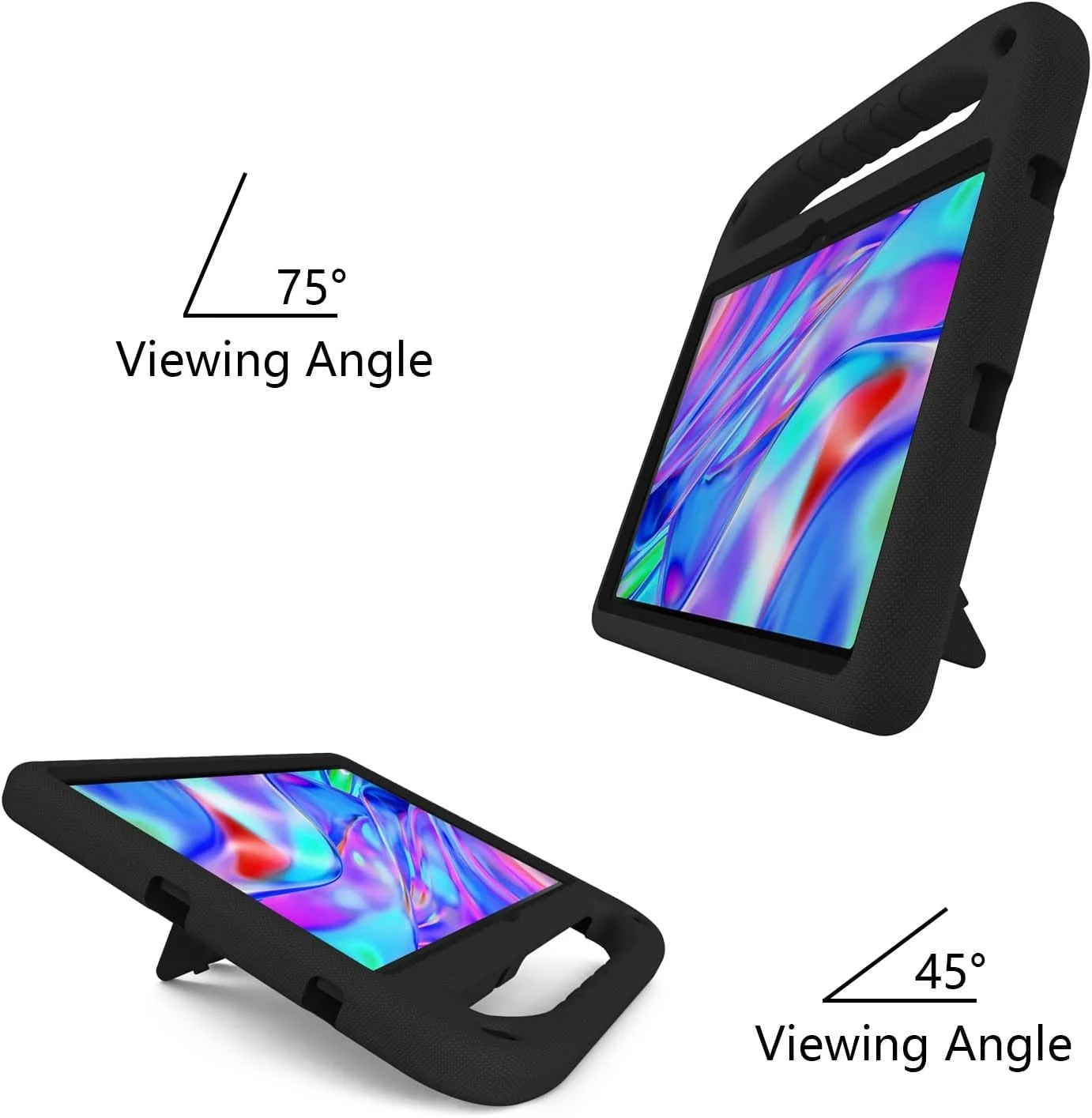 کیف تبلت مناسب برای کودکان سازگار با تبلت لنوو تب M10 پلاس نسل 3 10.6 اینچ 2022، سبک وزن مقاوم در برابر ضربه با دسته نگهدارنده سازگار با پوشش محافظ کودکان C کیف تبلت مناسب برای کودکان سازگار با تبلت لنوو تب M10 پلاس نسل 3 10.6 اینچ 2022، سبک وزن مقاوم در برابر ضربه با دسته نگهدارنده سازگار با پوشش محافظ کودکان C