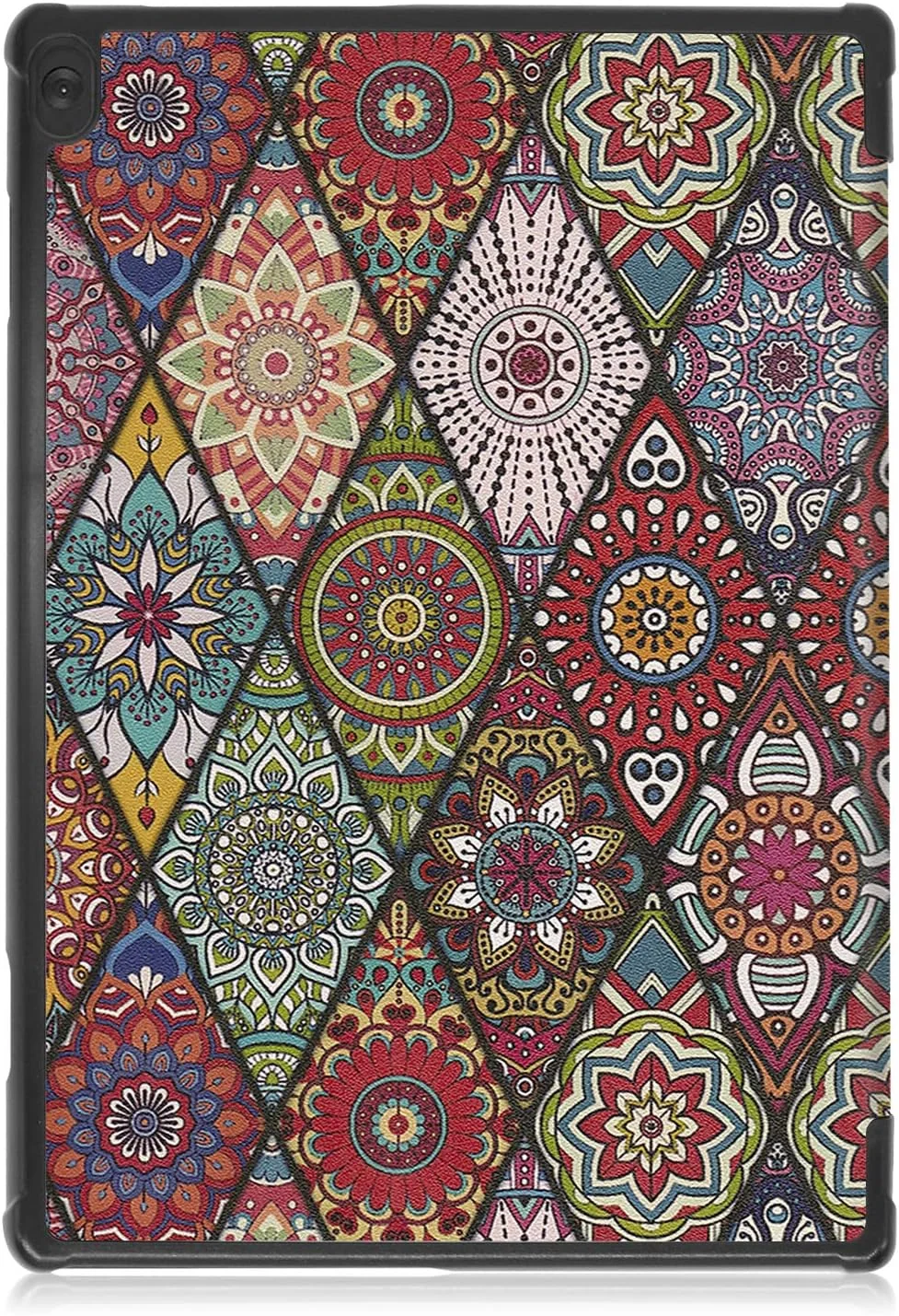 کاور هوشمند تاشو و باریک Gylint مناسب برای تبلت لنوو تب M10 HD TB-X505F TB-X505L / لنوو تب M10 10.1 اینچ (TB-X605F) طرح ماندالا