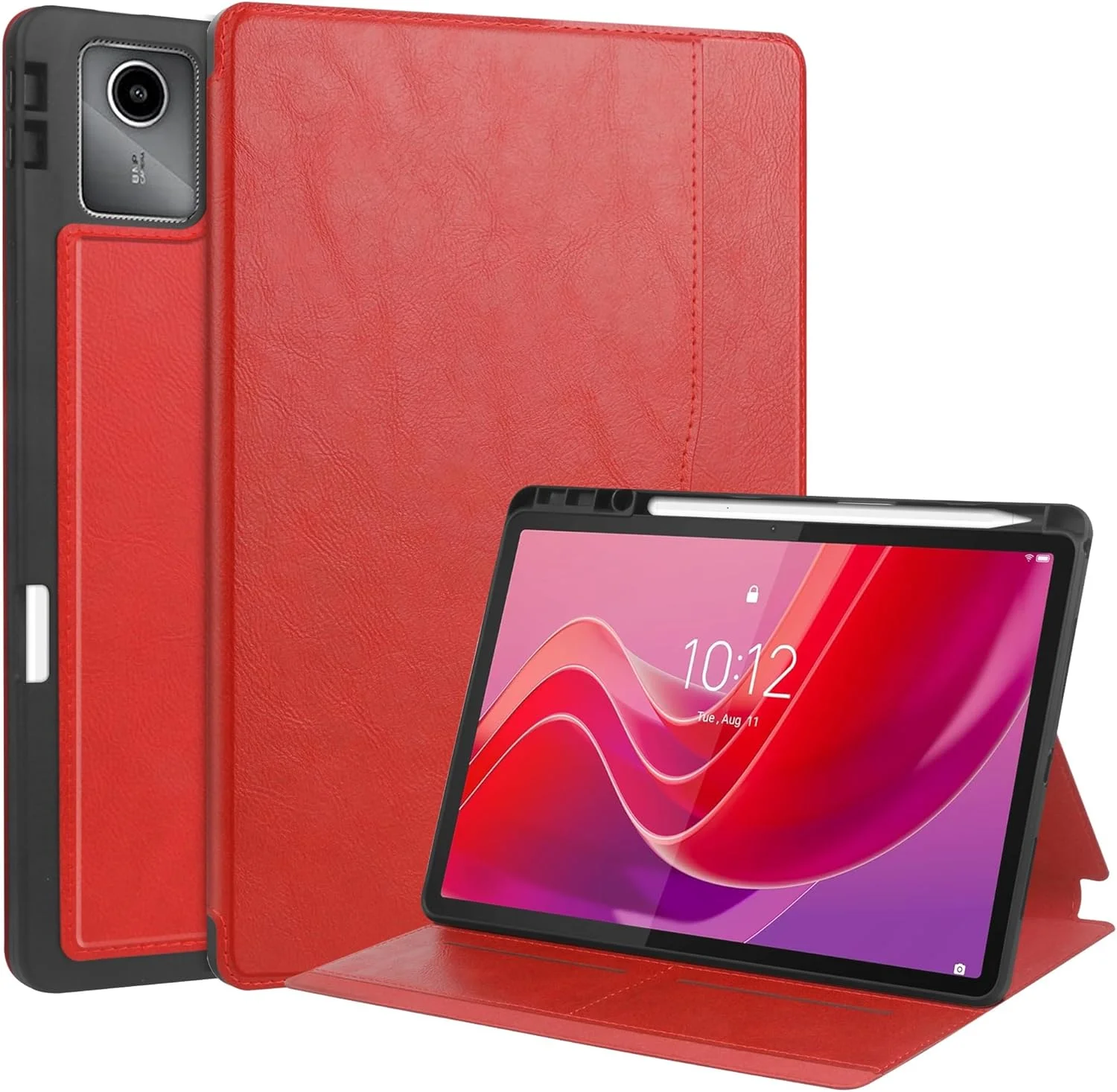 کیف چرمی تبلت مدل Travel Premium سازگار با تبلت لنوو Xiaoxin Pad 2024 (TB331FC) 11 اینچی، دارای عملکرد خواب/بیدار شدن، طرح کتابی، کاور محافظ - Case e کیف چرمی تبلت مدل Travel Premium سازگار با تبلت لنوو Xiaoxin Pad 2024 (TB331FC) 11 اینچی، دارای عملکرد خواب/بیدار شدن، طرح کتابی، کاور محافظ - Case e