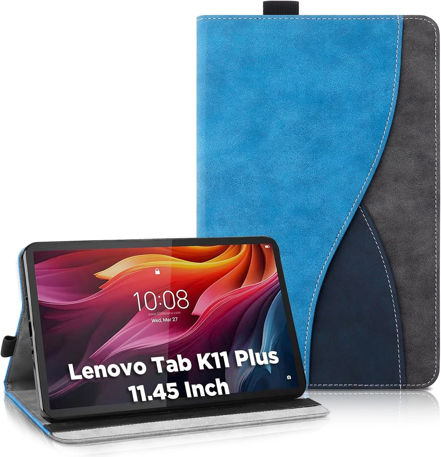 کیف AsWant برای تبلت لنوو تب K11 پلاس/M11 پلاس 11.45 اینچی با عملکرد کیف پول و استند، قاب محافظ سازگار با قاب لنوو تب M11 پلاس (آبی) کیف AsWant برای تبلت لنوو تب K11 پلاس/M11 پلاس 11.45 اینچی با عملکرد کیف پول و استند، قاب محافظ سازگار با قاب لنوو تب M11 پلاس (آبی)