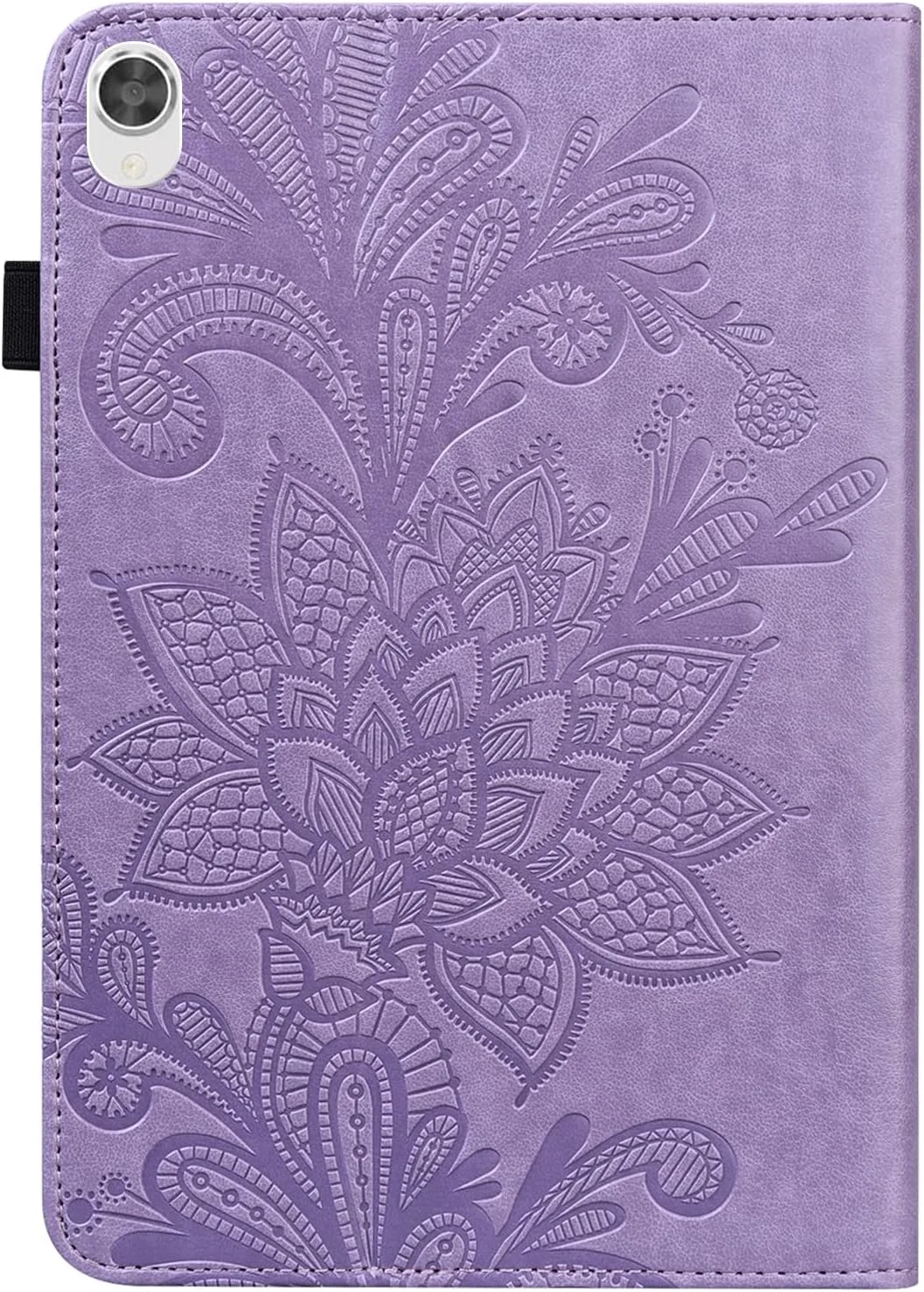 کیف تبلت چرمی طرح گل توری برجسته SHIHUI مناسب برای تبلت لنوو تب M8 FHD (آبی)(بنفش)(طلایی)(سبز)(قهوه ای) (رنگ: بنفش)