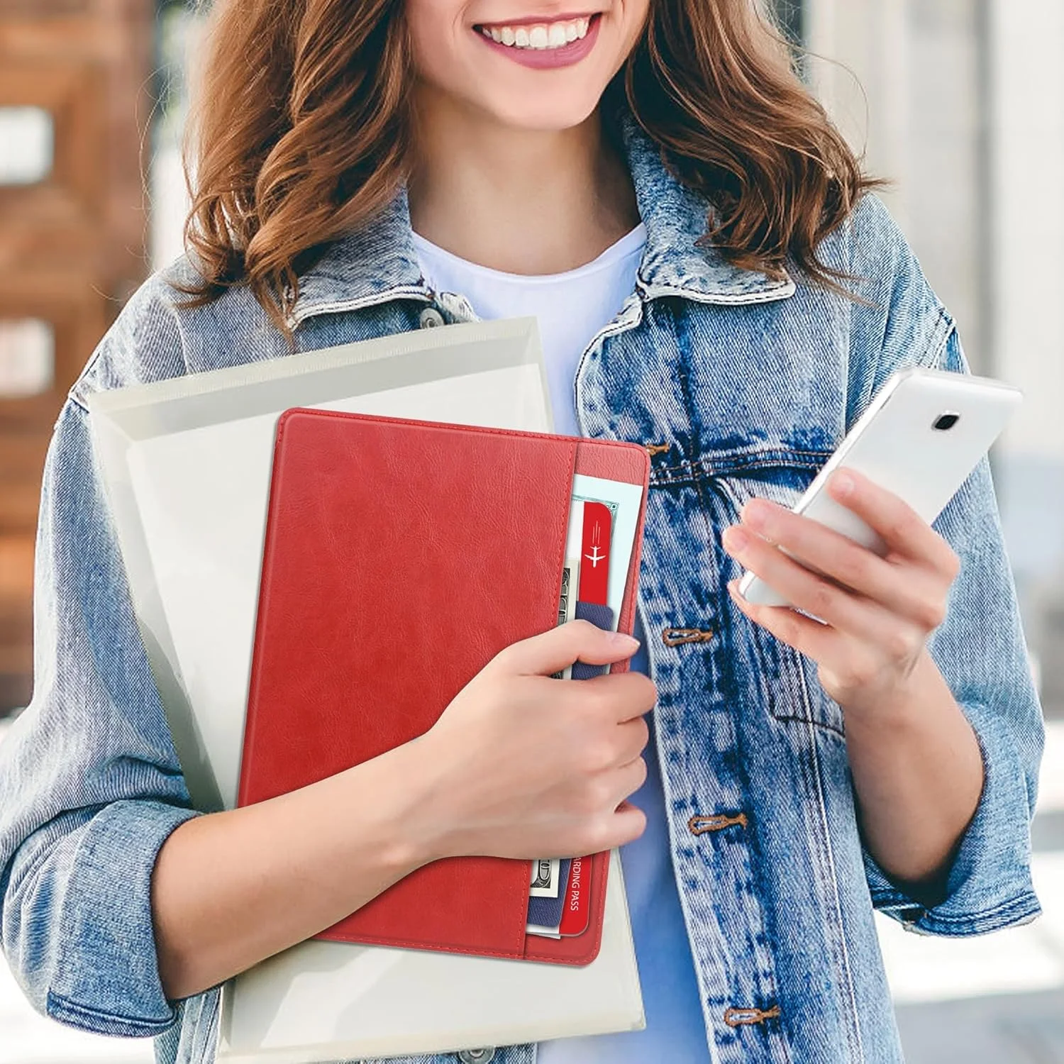 کیف محافظ تبلت، جلد چرمی تاشو با کیفیت عالی، سازگار با تبلت Lenovo Tab P12/Tab Pad Pro 12.7 اینچی، دارای عملکرد خواب/بیدار و جای قلم S، جلد محافظ طرح کتابی - چرم تجاری