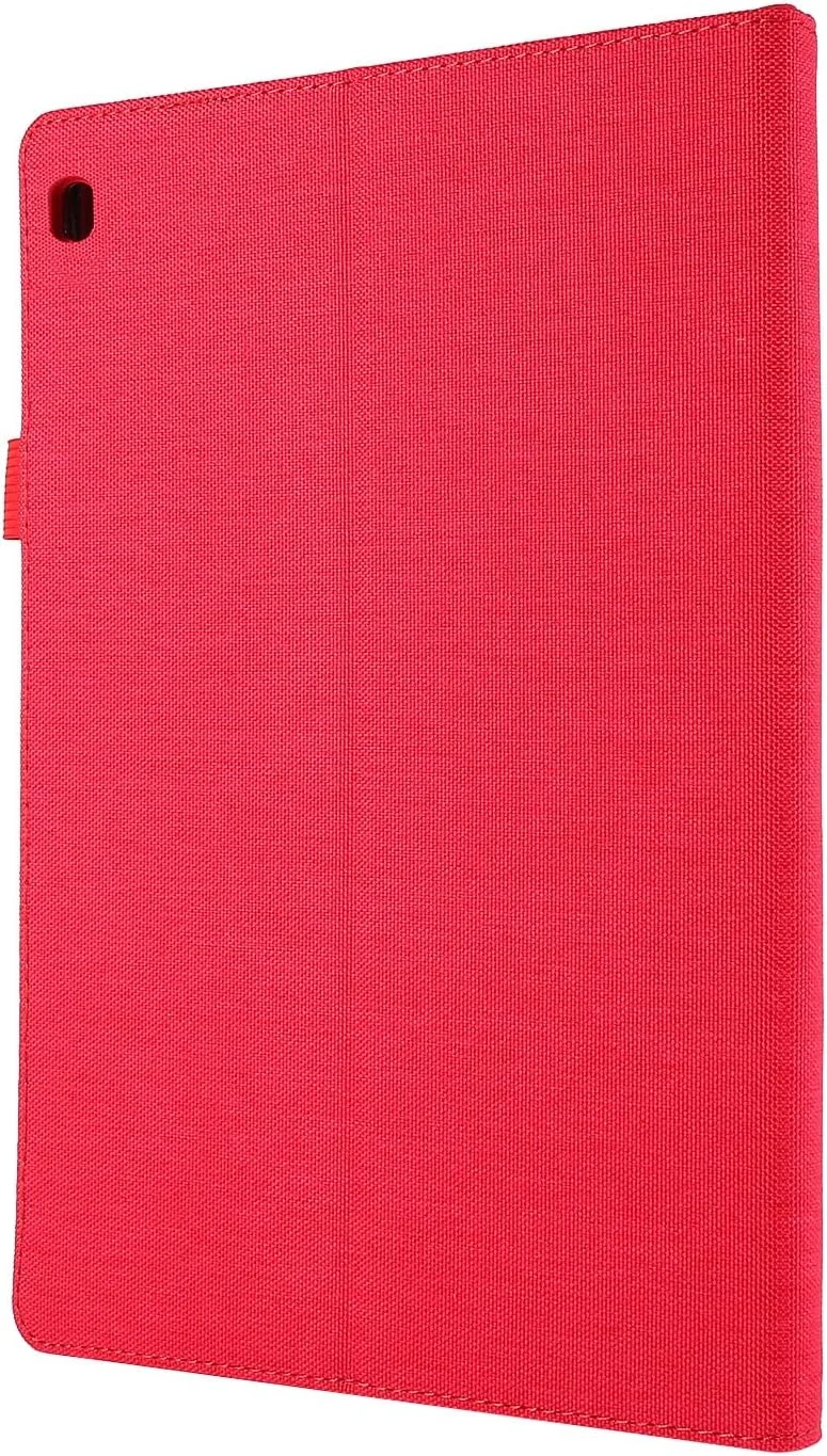 کیف تبلت سازگار با لنوو P11 Pro (11.2 اینچ)، کاور محافظ تاشو با قابلیت استند و روکش پارچه‌ای با قابلیت بیدار شدن/خواب خودکار و جای کارت