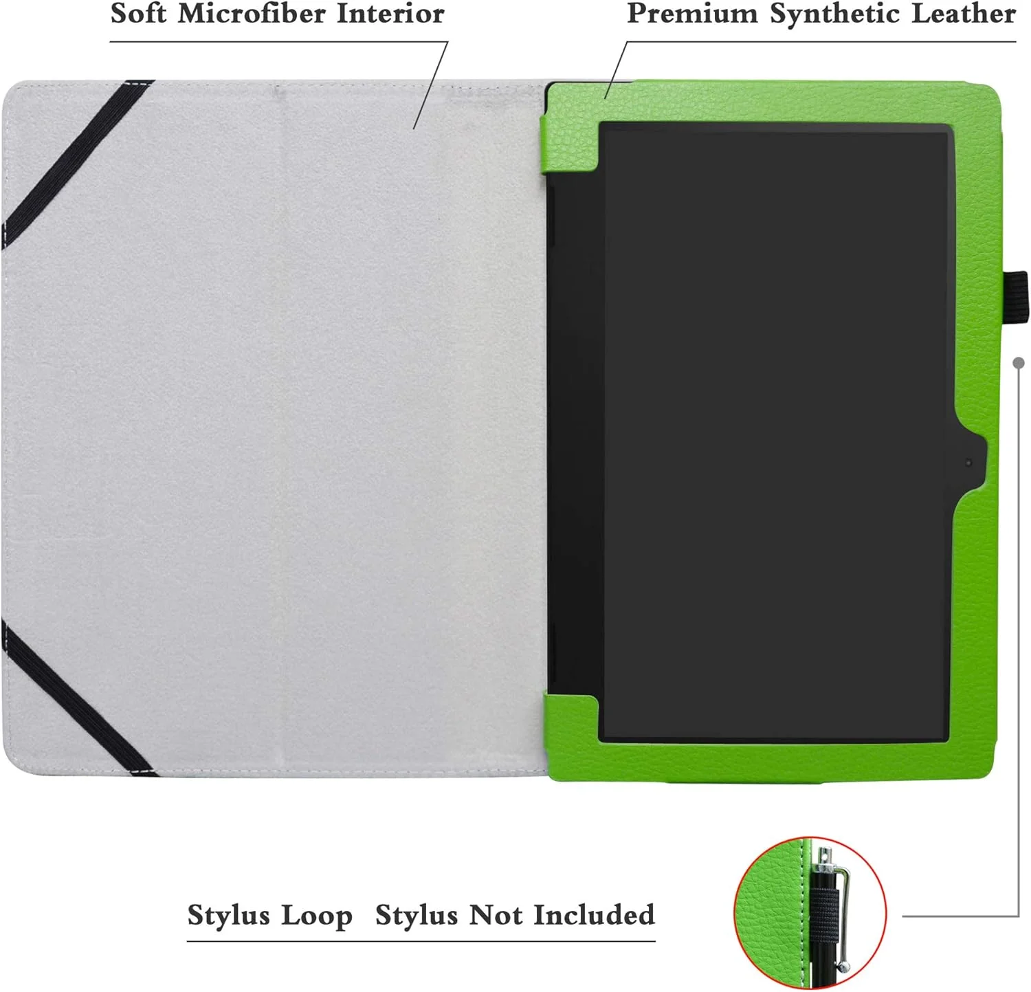 کاور تبلت لنوو Ideapad D330، کاور محافظ تبلت 10.1 اینچی لنوو Ideapad D330 مدل Labanema - سبز