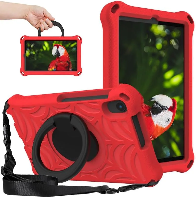 کیف تبلت کودکانه نیکاکیو طرح تار عنکبوت مناسب برای تبلت 8 اینچی لنوو تب M8 نسل 3 و 2، فوم EVA، دارای استند حلقه ای و بند شانه ای، مناسب برای لنوو M8 TB-8505/TB-8705/TB-8506، قرمز کیف تبلت کودکانه نیکاکیو طرح تار عنکبوت مناسب برای تبلت 8 اینچی لنوو تب M8 نسل 3 و 2، فوم EVA، دارای استند حلقه ای و بند شانه ای، مناسب برای لنوو M8 TB-8505/TB-8705/TB-8506، قرمز