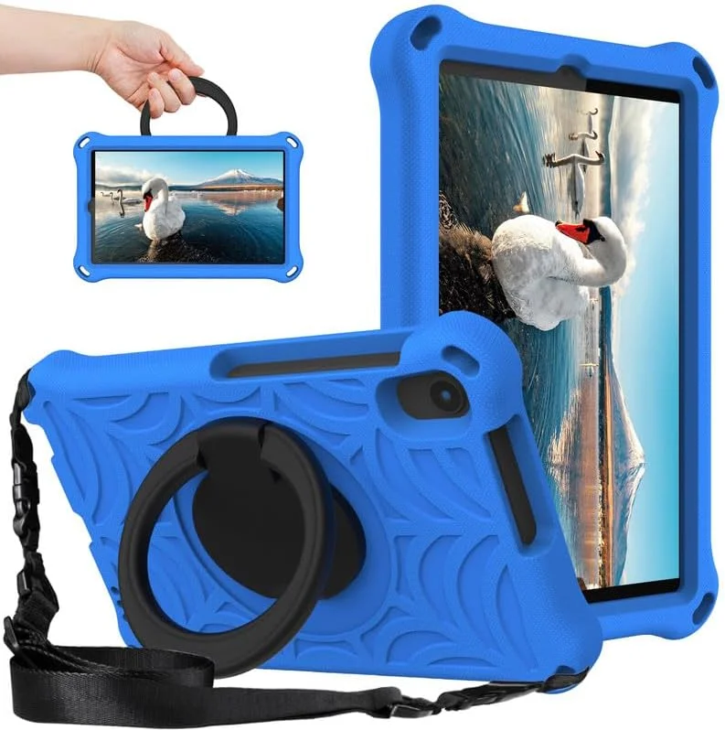 کیف تبلت کودکانه Nikaque مناسب برای لنوو تب M8 نسل 3 و 2 سایز 8 اینچ، طرح تار عنکبوت، فوم EVA، به همراه استند حلقه ای و بند شانه ای، مناسب برای Lenovo M8 TB-8505/TB-8705/TB-8506، آبی کیف تبلت کودکانه Nikaque مناسب برای لنوو تب M8 نسل 3 و 2 سایز 8 اینچ، طرح تار عنکبوت، فوم EVA، به همراه استند حلقه ای و بند شانه ای، مناسب برای Lenovo M8 TB-8505/TB-8705/TB-8506، آبی