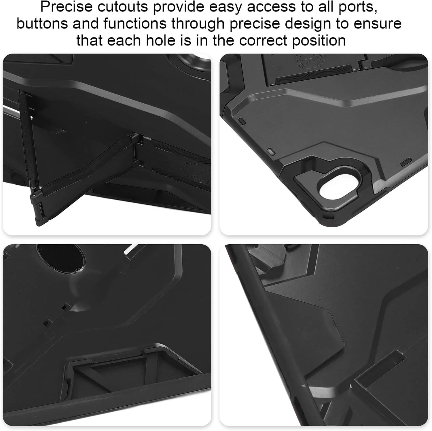 کیف تبلت، کیف تبلت 11 اینچی فوق العاده نازک و مقاوم در برابر ضربه از جنس PC TPU مناسب برای تبلت Lenovo Tab P11 TB‑J606F TB‑J606X (مشکی)