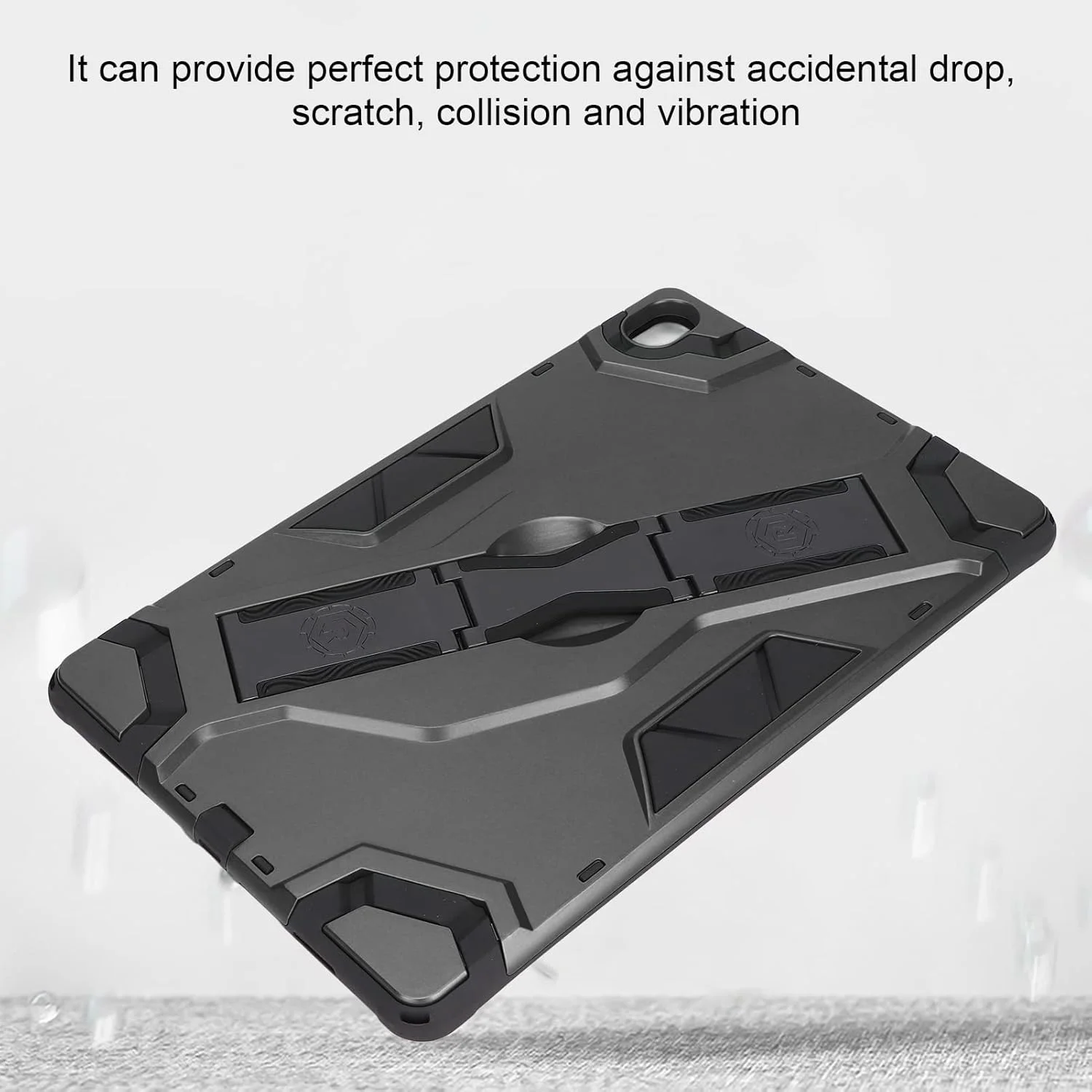 کیف تبلت، کیف تبلت 11 اینچی فوق العاده نازک و مقاوم در برابر ضربه از جنس PC TPU مناسب برای تبلت Lenovo Tab P11 TB‑J606F TB‑J606X (مشکی)