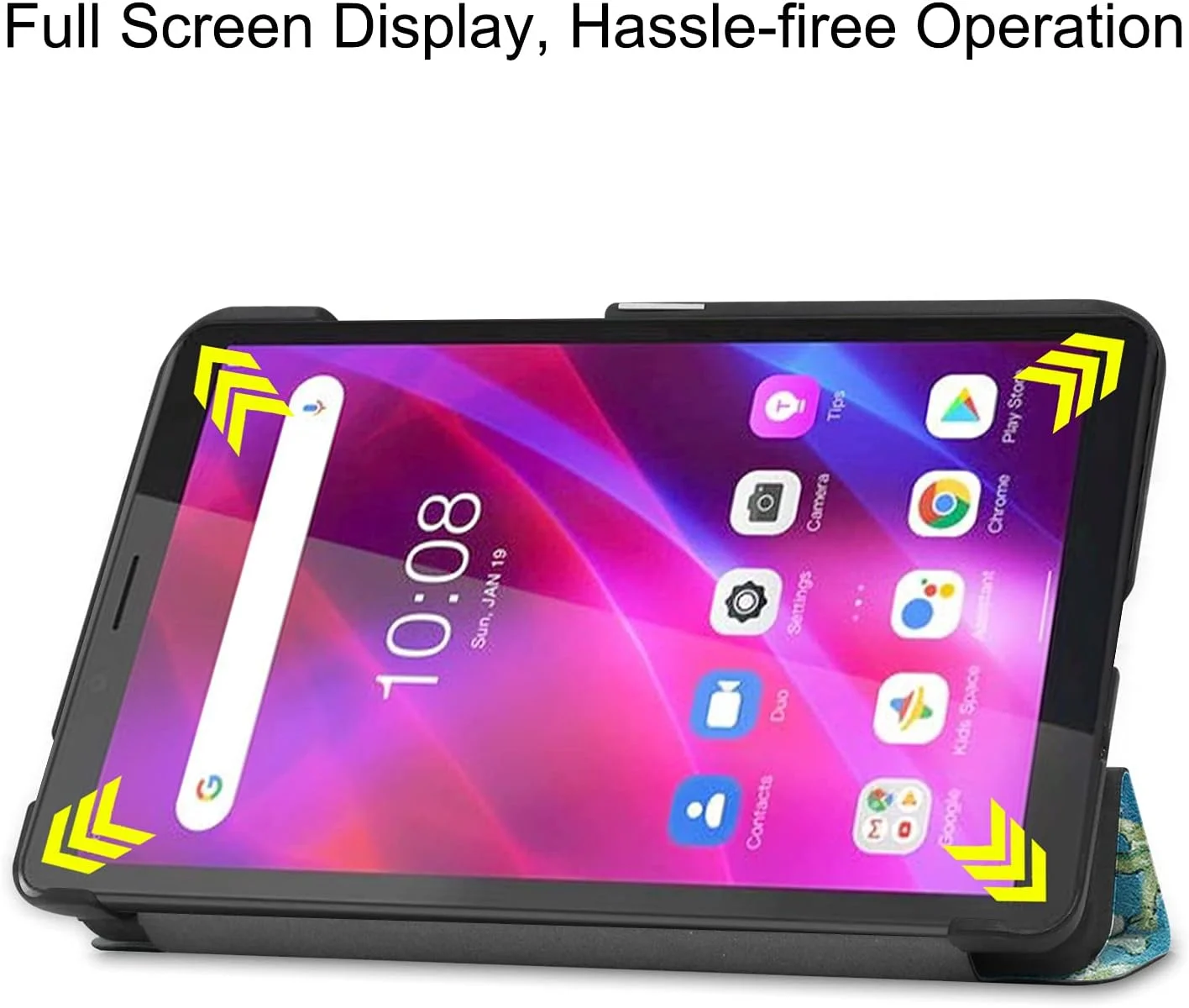 RanTuo Tablet Case for Lenovo Tab M7 (3rd Gen), PU Skin, Light and Thin, Waterproof, Dustproof, Anti-Fall Protective Case for Lenovo Tab M7 (3rd Gen).(Apricot Blossom) RanTuo Tablet Case for Lenovo Tab M7 (3rd Gen), PU Skin, Light and Thin, Waterproof, Dustproof, Anti-Fall Protective Case for Lenovo Tab M7 (3rd Gen).(Apricot Blossom)
