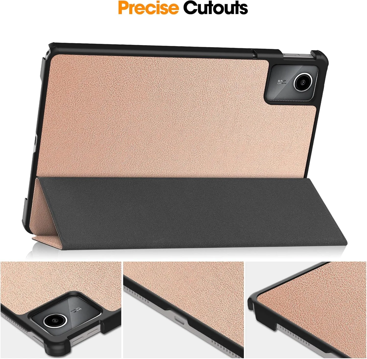 کیف تبلت RanTuo برای Lenovo Tab M11، چرم PU، سبک و نازک، ضد آب، ضد گرد و غبار، قاب محافظ ضد افتادن برای Lenovo Tab M11 (رزگلد) کیف تبلت RanTuo برای Lenovo Tab M11، چرم PU، سبک و نازک، ضد آب، ضد گرد و غبار، قاب محافظ ضد افتادن برای Lenovo Tab M11 (رزگلد)