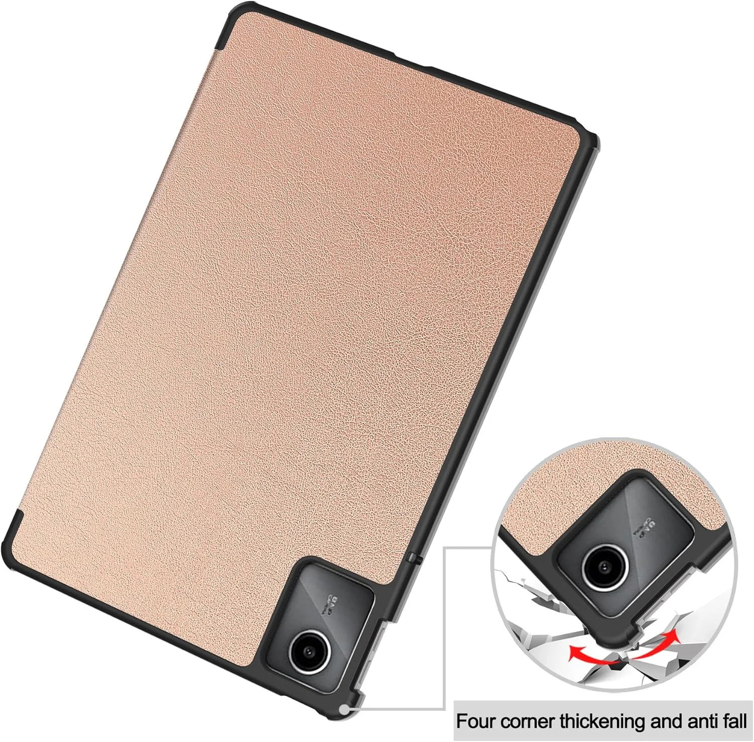 کیف تبلت RanTuo برای Lenovo Tab M11، چرم PU، سبک و نازک، ضد آب، ضد گرد و غبار، قاب محافظ ضد افتادن برای Lenovo Tab M11 (رزگلد) کیف تبلت RanTuo برای Lenovo Tab M11، چرم PU، سبک و نازک، ضد آب، ضد گرد و غبار، قاب محافظ ضد افتادن برای Lenovo Tab M11 (رزگلد)