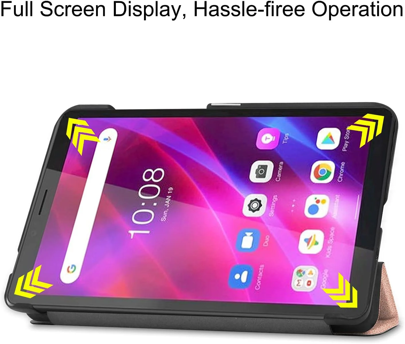 کیف تبلت RanTuo برای Lenovo Tab M7 (نسل سوم)، چرم PU، سبک و نازک، ضد آب، ضد گرد و غبار، محافظ ضد افتادن برای Lenovo Tab M7 (نسل سوم). (طلایی رز) کیف تبلت RanTuo برای Lenovo Tab M7 (نسل سوم)، چرم PU، سبک و نازک، ضد آب، ضد گرد و غبار، محافظ ضد افتادن برای Lenovo Tab M7 (نسل سوم). (طلایی رز)