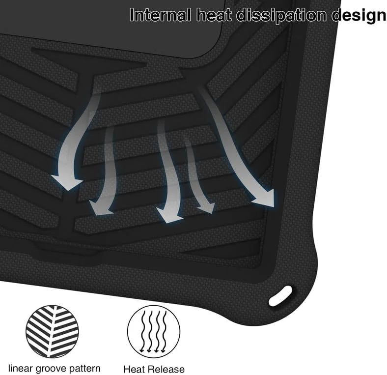 کیف محافظ تبلت کودکانه نیکاکیو مناسب برای لنوو تب K10 (مدل 2021) سایز 10.3 اینچ، فوم EVA با طرح تار عنکبوت، دارای استند حلقه ای و بند شانه ای، مناسب برای لنوو K10 TB-X6C6F TB-X6C6X TB-X6C6NBF، مشکی کیف محافظ تبلت کودکانه نیکاکیو مناسب برای لنوو تب K10 (مدل 2021) سایز 10.3 اینچ، فوم EVA با طرح تار عنکبوت، دارای استند حلقه ای و بند شانه ای، مناسب برای لنوو K10 TB-X6C6F TB-X6C6X TB-X6C6NBF، مشکی