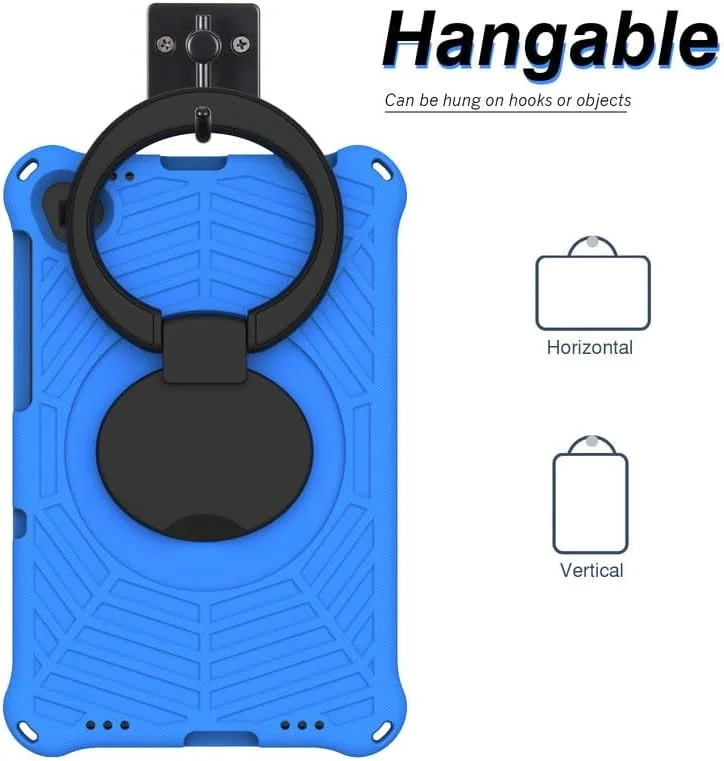 کاور تبلت کودکانه نیکاکیو مناسب برای لنوو تب K10 (مدل 2021) سایز 10.3 اینچ، فوم EVA با طرح تار عنکبوت، به همراه استند حلقه ای و بند شانه ای، مناسب برای لنوو K10 مدل TB-X6C6F TB-X6C6X TB-X6C6NBF، آبی کاور تبلت کودکانه نیکاکیو مناسب برای لنوو تب K10 (مدل 2021) سایز 10.3 اینچ، فوم EVA با طرح تار عنکبوت، به همراه استند حلقه ای و بند شانه ای، مناسب برای لنوو K10 مدل TB-X6C6F TB-X6C6X TB-X6C6NBF، آبی