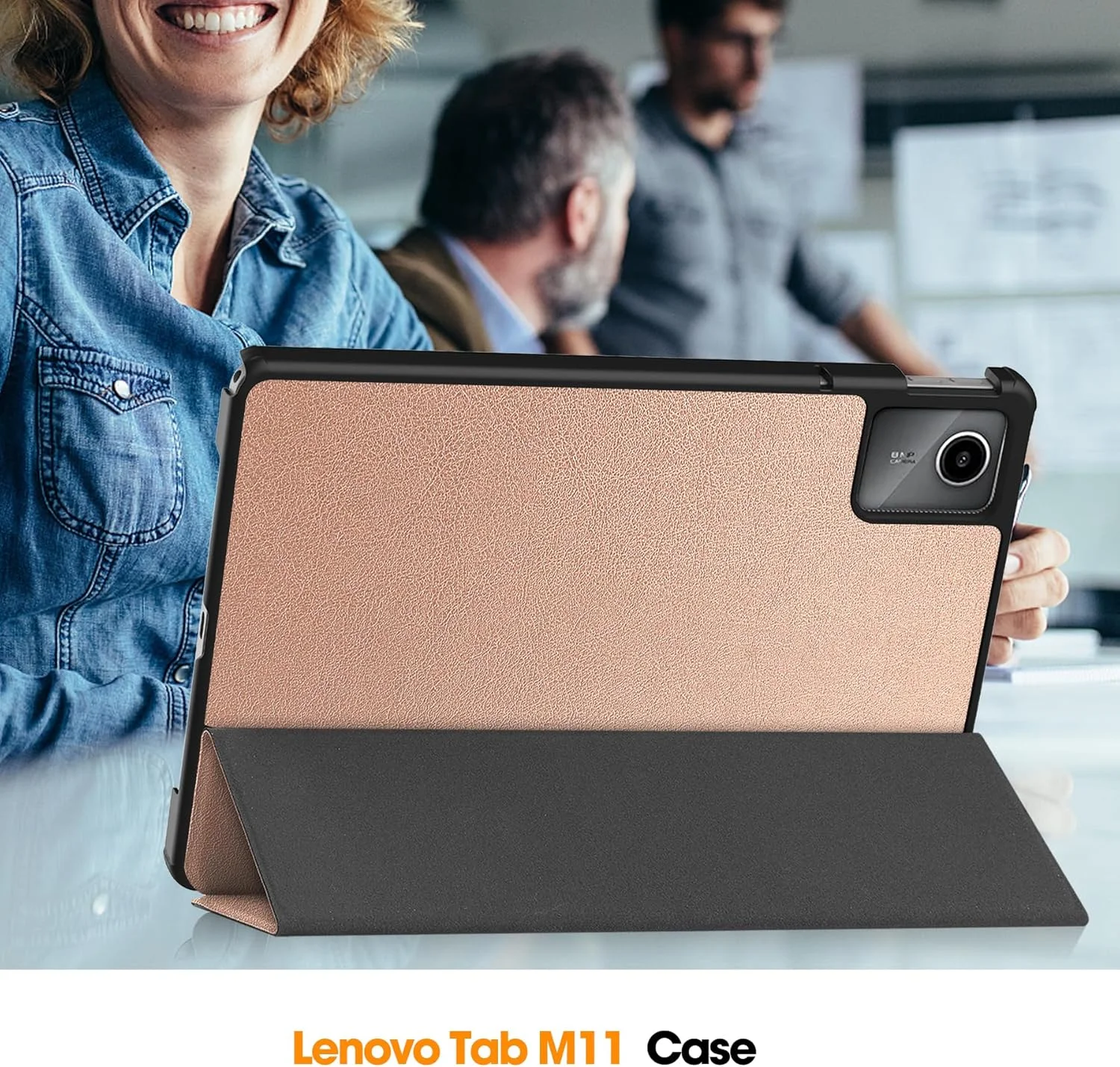 کیف تبلت RanTuo برای Lenovo Tab M11، چرم PU، سبک و نازک، ضد آب، ضد گرد و غبار، قاب محافظ ضد افتادن برای Lenovo Tab M11 (رزگلد) کیف تبلت RanTuo برای Lenovo Tab M11، چرم PU، سبک و نازک، ضد آب، ضد گرد و غبار، قاب محافظ ضد افتادن برای Lenovo Tab M11 (رزگلد)
