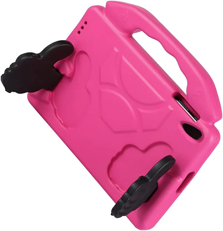 کیف تبلت دستی قابل حمل ضد آب محافظ EVA جایگزین روکش تبلت برای Lenovo M10 X306F X306X، رز قرمز