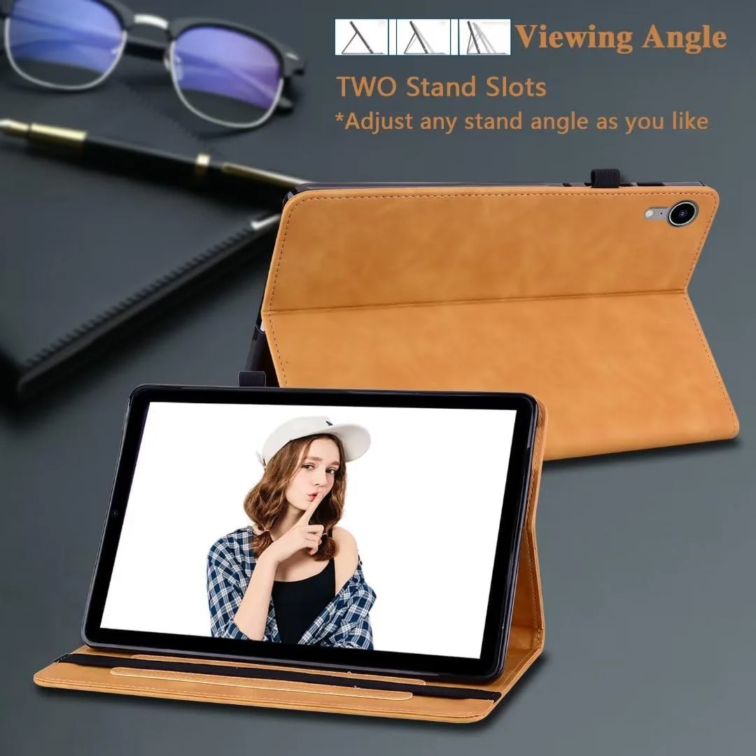 کیف چرمی تبلت لنوو تب M10 پلاس 10.6 اینچ (نسل 3) مدل TXCSLLPB (زرد)