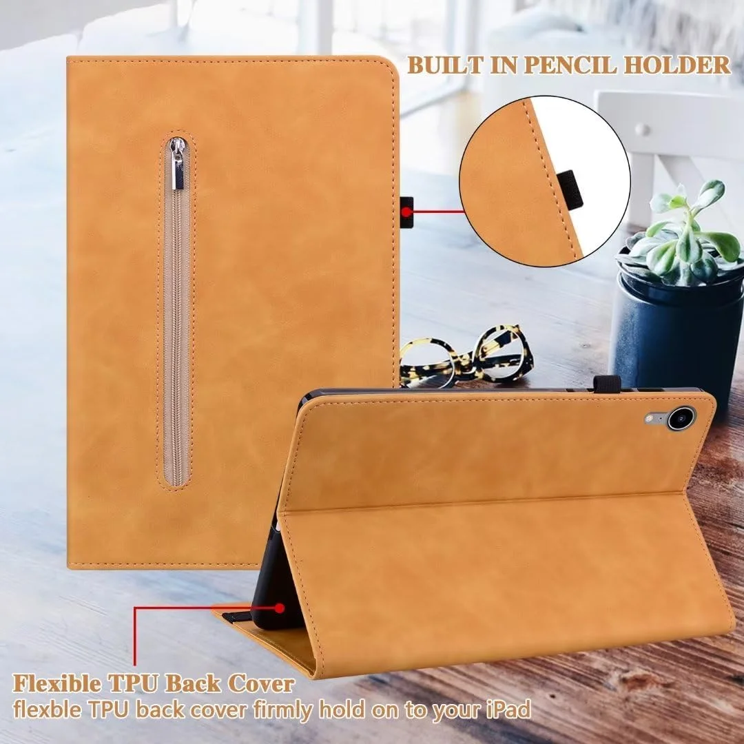 کیف چرمی تبلت لنوو تب M10 پلاس 10.6 اینچ (نسل 3) مدل TXCSLLPB (زرد)