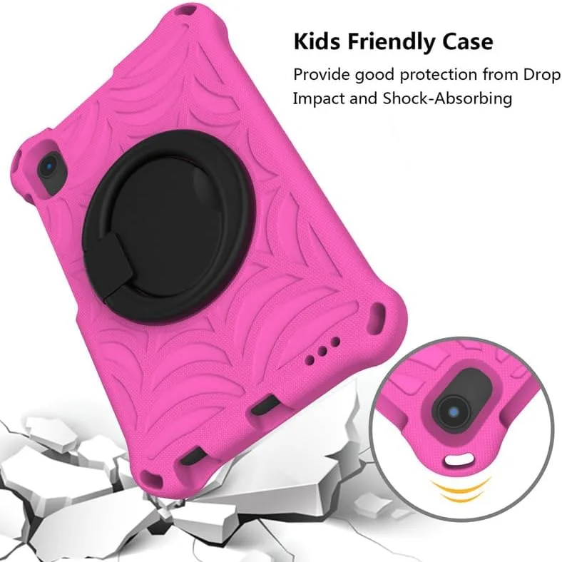 کیف محافظ تبلت کودکانه نیکاکیو طرح تار عنکبوت، فوم EVA، دارای استند حلقه ای و بند شانه ای، مناسب برای تبلت لنوو تب M8 نسل 3 و 2 سایز 8 اینچ مدل TB-8505/TB-8705/TB-8506، رنگ رز کیف محافظ تبلت کودکانه نیکاکیو طرح تار عنکبوت، فوم EVA، دارای استند حلقه ای و بند شانه ای، مناسب برای تبلت لنوو تب M8 نسل 3 و 2 سایز 8 اینچ مدل TB-8505/TB-8705/TB-8506، رنگ رز