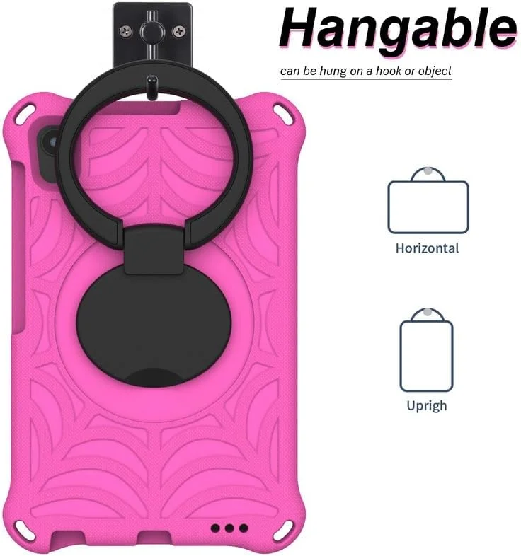 کیف محافظ تبلت کودکانه نیکاکیو طرح تار عنکبوت، فوم EVA، دارای استند حلقه ای و بند شانه ای، مناسب برای تبلت لنوو تب M8 نسل 3 و 2 سایز 8 اینچ مدل TB-8505/TB-8705/TB-8506، رنگ رز کیف محافظ تبلت کودکانه نیکاکیو طرح تار عنکبوت، فوم EVA، دارای استند حلقه ای و بند شانه ای، مناسب برای تبلت لنوو تب M8 نسل 3 و 2 سایز 8 اینچ مدل TB-8505/TB-8705/TB-8506، رنگ رز