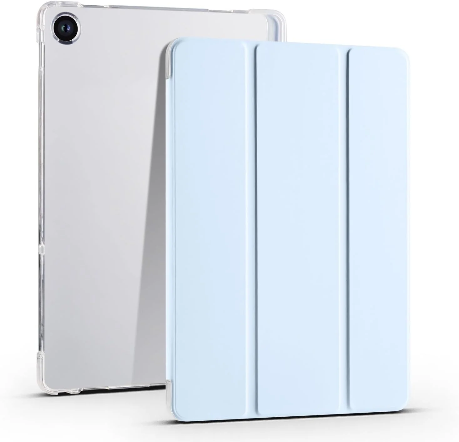 کاور شفاف تبلت سازگار با لنوو تب M10 پلاس نسل 3، 10.6 اینچی مدل 125FU/128FU، کاور باریک TPU با قابلیت بیدار شدن/به خواب رفتن خودکار، کاور محافظ سبک وزن هوشمند با جای مدادی، کاور ضد ضربه. آبی کاور شفاف تبلت سازگار با لنوو تب M10 پلاس نسل 3، 10.6 اینچی مدل 125FU/128FU، کاور باریک TPU با قابلیت بیدار شدن/به خواب رفتن خودکار، کاور محافظ سبک وزن هوشمند با جای مدادی، کاور ضد ضربه. آبی