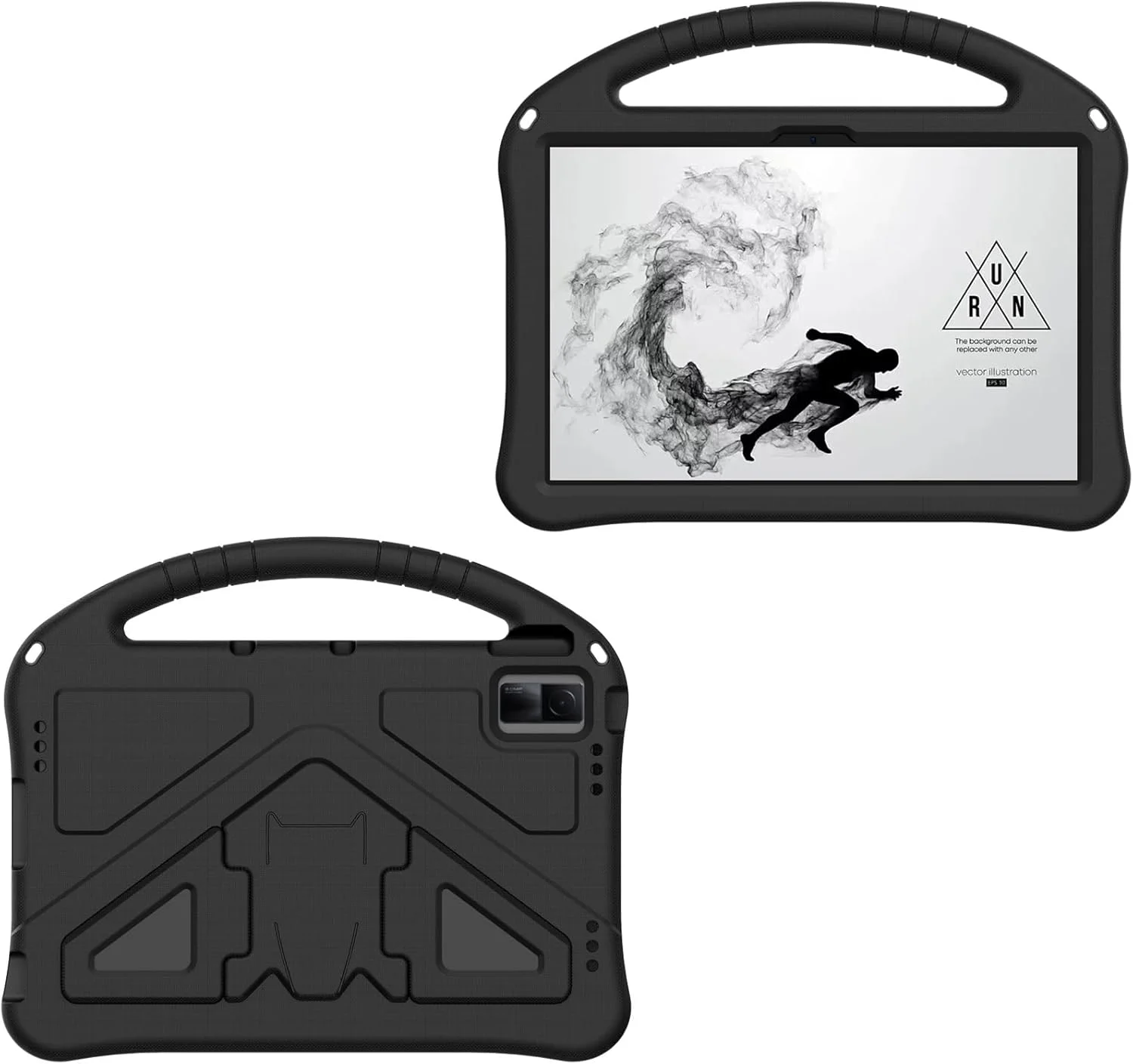 کیف تبلت مسافرتی سازگار با کودکان، سازگار با تبلت Lenovo Tab M10 5G / K10 Pro 5G TB 360 zu 10.6 (2023) / Tab 7 (2023)، کیف محافظ سبک و مقاوم در برابر ضربه EVA کیف تبلت مسافرتی سازگار با کودکان، سازگار با تبلت Lenovo Tab M10 5G / K10 Pro 5G TB 360 zu 10.6 (2023) / Tab 7 (2023)، کیف محافظ سبک و مقاوم در برابر ضربه EVA