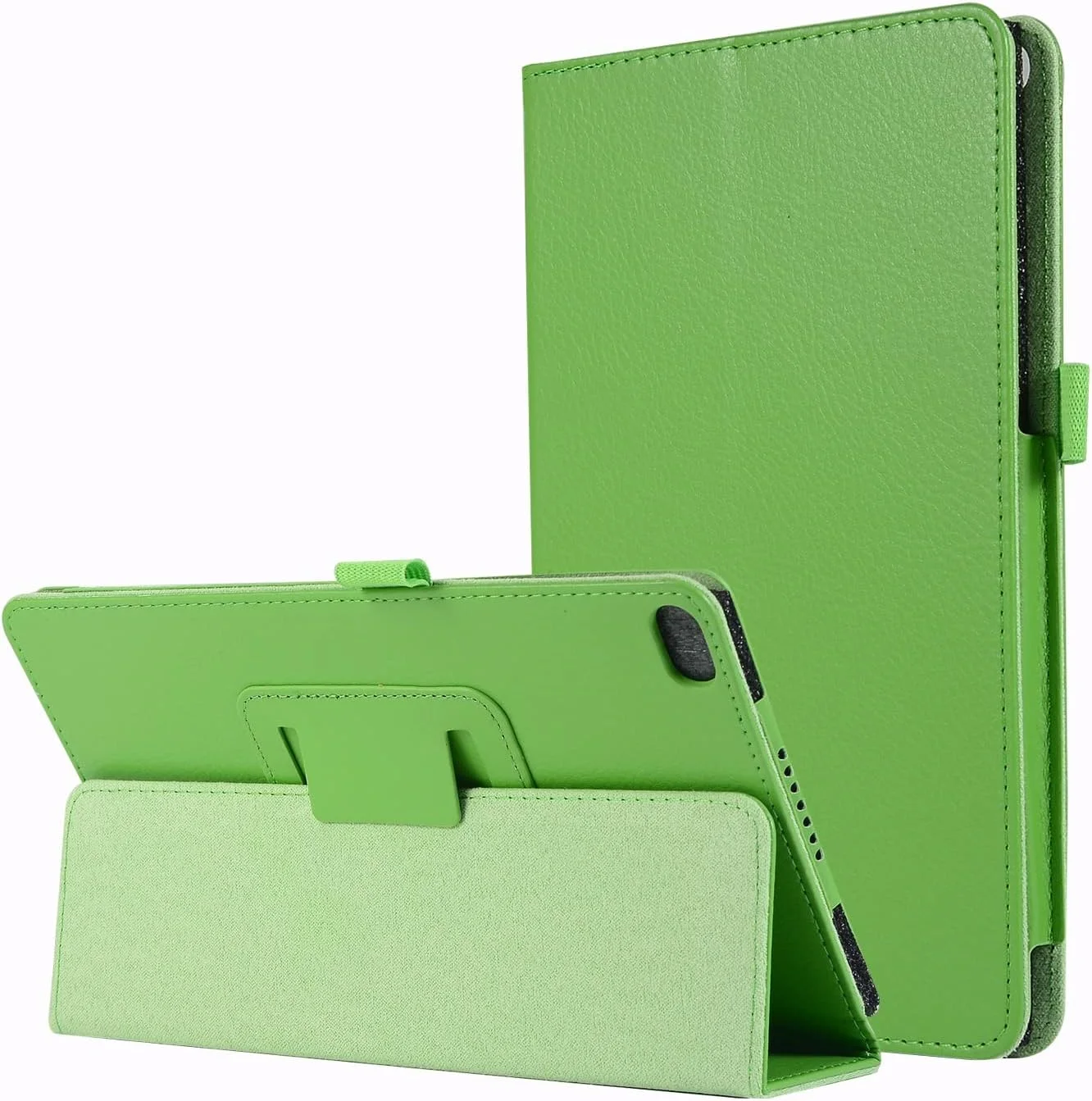 کیف تبلت با بافت چرمی سازگار با تبلت لنوو E8 TB-8304F، محافظ باریک و تاشو، ضد ضربه با محافظ پایه کیف تبلت با بافت چرمی سازگار با تبلت لنوو E8 TB-8304F، محافظ باریک و تاشو، ضد ضربه با محافظ پایه