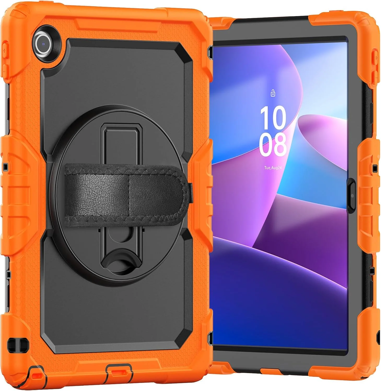 کیف محافظ تبلت سنگین نینسی برای لنوو تب 10.1 اینچ 2025 TB-311XU، کاور سیلیکونی ضد ضربه رنگین کمانی 3 در 1 با نگهدارنده مداد، بند شانه، بند دستی، پایه تاشو کیف محافظ تبلت سنگین نینسی برای لنوو تب 10.1 اینچ 2025 TB-311XU، کاور سیلیکونی ضد ضربه رنگین کمانی 3 در 1 با نگهدارنده مداد، بند شانه، بند دستی، پایه تاشو