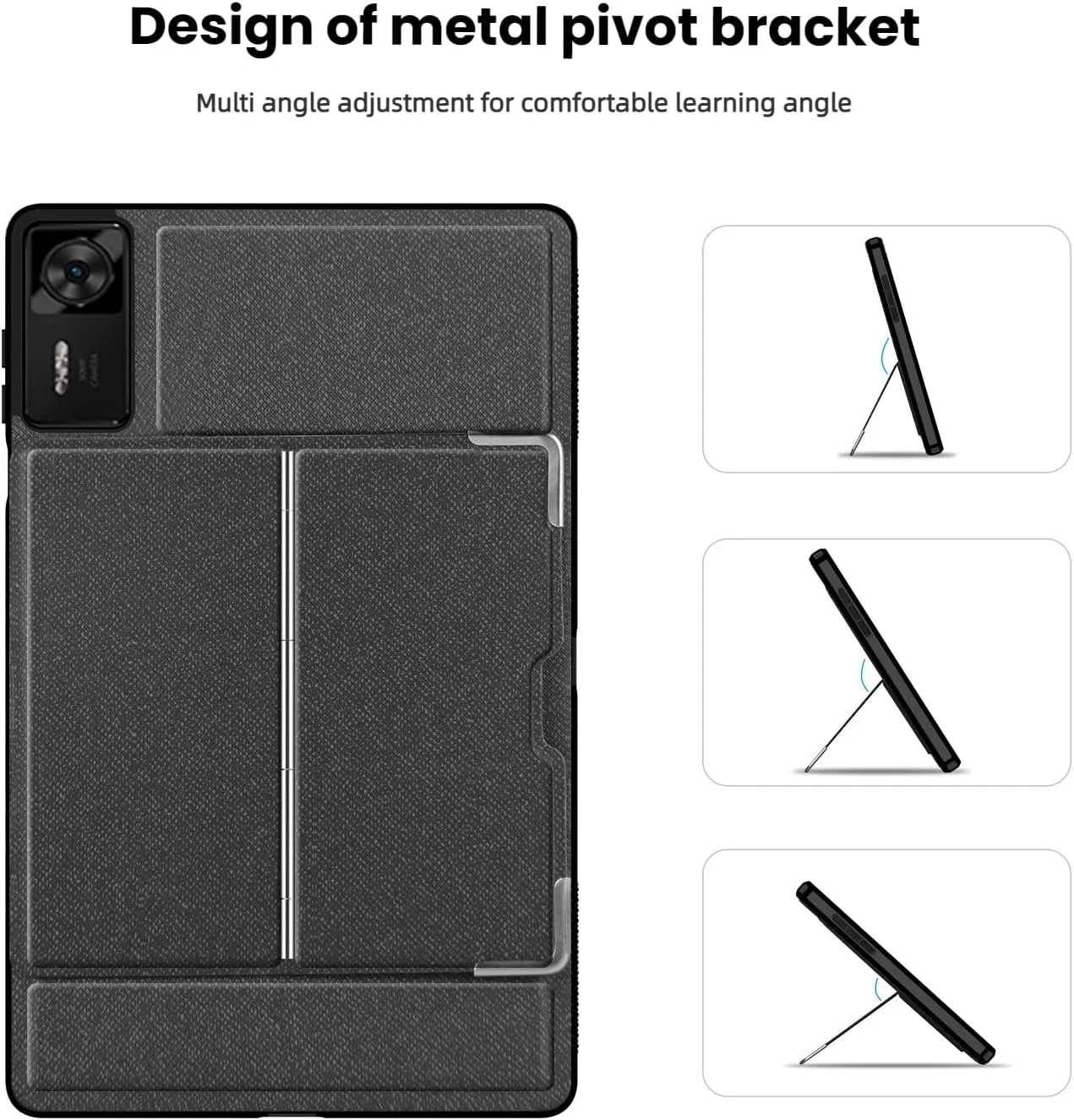 کاور تبلت Gruattreay سازگار با Lenovo Legion Y700 (نسل 4) 8.8 اینچی، کاور فلزی با پایه، کاور محافظ TPU ضد ضربه برای Lenovo Legion Y700 (نسل 4)