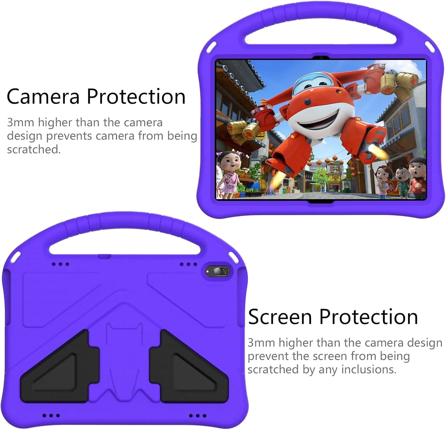 کیف محافظ تبلت سازگار با Lenovo M10 TB-X505X/F، سازگار با Lenovo Smart Tab M10 TB-X605F / Tab P10 TB-X705F / کیف L، کیف تبلت سازگار با W