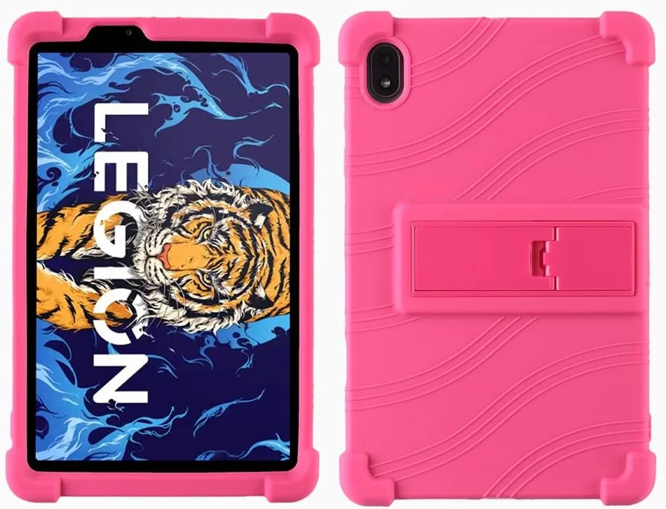 کاور تبلت Gruattreay سازگار با تبلت 8.8 اینچی Lenovo Legion Y700، کاور محافظ نرم سیلیکونی (قرمز گل رز) کاور تبلت Gruattreay سازگار با تبلت 8.8 اینچی Lenovo Legion Y700، کاور محافظ نرم سیلیکونی (قرمز گل رز)