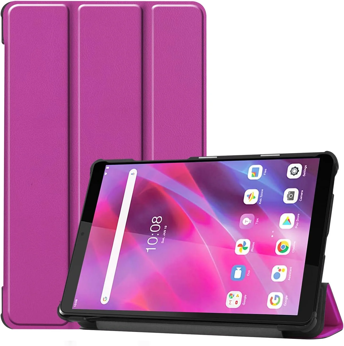 کیف تبلت RanTuo برای Lenovo Tab M8 (نسل سوم)، چرم PU، سبک و نازک، ضد آب، ضد گرد و غبار، محافظ ضد افتادن برای Lenovo Tab M8 (نسل سوم). (بنفش) کیف تبلت RanTuo برای Lenovo Tab M8 (نسل سوم)، چرم PU، سبک و نازک، ضد آب، ضد گرد و غبار، محافظ ضد افتادن برای Lenovo Tab M8 (نسل سوم). (بنفش)