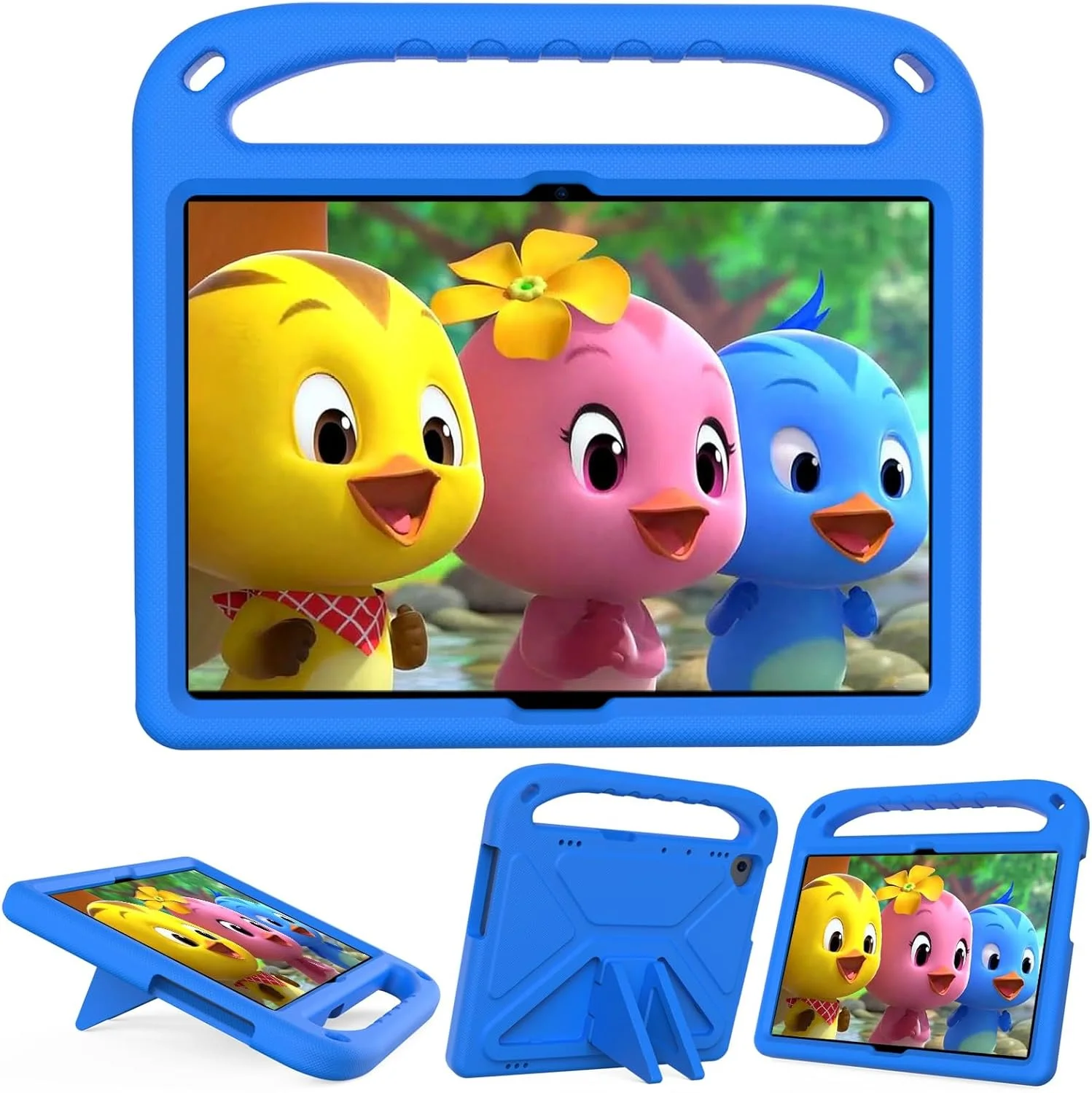 کیف محافظ تبلت سازگار با لنوو تب M10 TB-X505F/TB-X605F (10.1 اینچ)، سازگار با هوآوی MediaPad T5 10.1 اینچ، سبک وزن EVA ضد ضربه، کیف محافظ تبلت مناسب منزل (آبی) کیف محافظ تبلت سازگار با لنوو تب M10 TB-X505F/TB-X605F (10.1 اینچ)، سازگار با هوآوی MediaPad T5 10.1 اینچ، سبک وزن EVA ضد ضربه، کیف محافظ تبلت مناسب منزل (آبی)