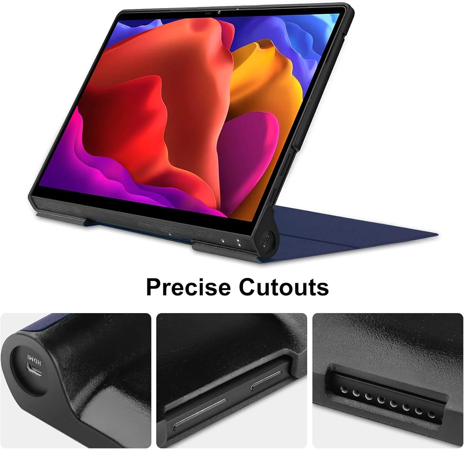 کیف تبلت RanTuo برای Lenovo Yoga Pad Pro 13، چرم PU، سبک و نازک، ضد آب، ضد گرد و غبار، کیف محافظ ضد افتادن برای Lenovo Yoga Pad Pro 13 (آبی سرمه ای) کیف تبلت RanTuo برای Lenovo Yoga Pad Pro 13، چرم PU، سبک و نازک، ضد آب، ضد گرد و غبار، کیف محافظ ضد افتادن برای Lenovo Yoga Pad Pro 13 (آبی سرمه ای)