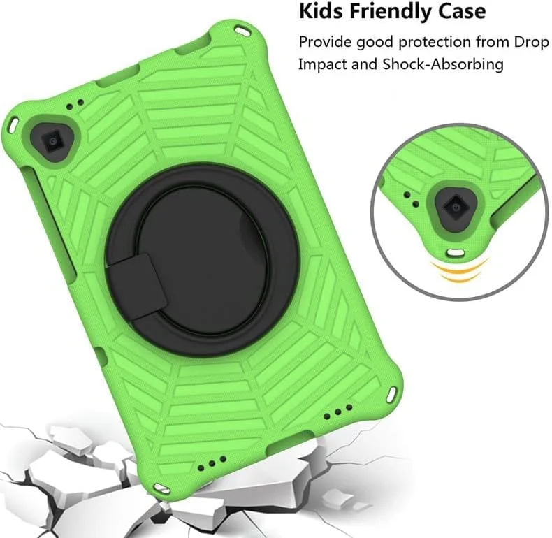 کیف تبلت کودکانه نیکاکیو برای لنوو تب K10 (مدل 2021) سایز 10.3 اینچ، فوم EVA با طرح تار عنکبوت، دارای استند حلقه ای و بند شانه ای، مناسب برای لنوو K10 TB-X6C6F TB-X6C6X TB-X6C6NBF، سبز کیف تبلت کودکانه نیکاکیو برای لنوو تب K10 (مدل 2021) سایز 10.3 اینچ، فوم EVA با طرح تار عنکبوت، دارای استند حلقه ای و بند شانه ای، مناسب برای لنوو K10 TB-X6C6F TB-X6C6X TB-X6C6NBF، سبز