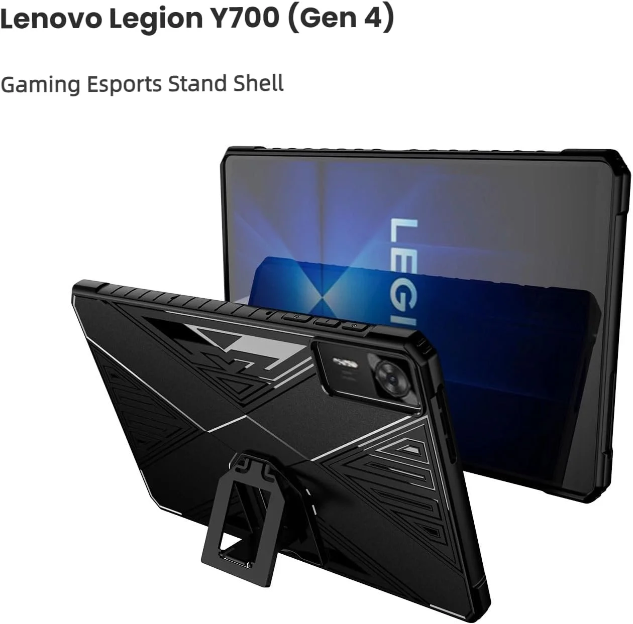 کاور تبلت گیمینگ Gruattreay سازگار با Lenovo Legion Y700 (نسل 4) 8.8 اینچ 2025، کاور نرم TPU محافظت در برابر افتادن و سایش با استند (خاکستری) کاور تبلت گیمینگ Gruattreay سازگار با Lenovo Legion Y700 (نسل 4) 8.8 اینچ 2025، کاور نرم TPU محافظت در برابر افتادن و سایش با استند (خاکستری)