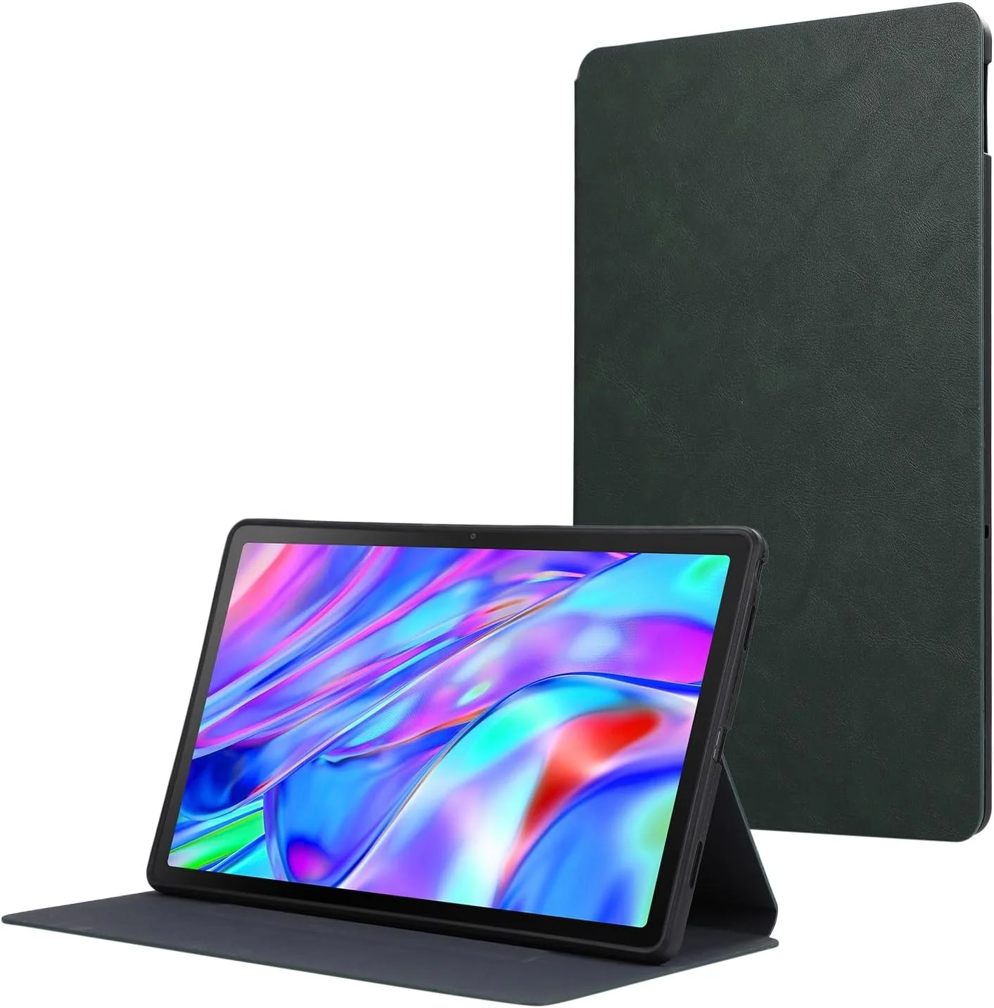 کیف تبلت مناسب برای تبلت لنوو تب M10 پلاس 2022 با صفحه نمایش 10.6 اینچی مدل TB-125F/128F، تاشو با زوایای دید چندگانه، کیف محافظ تاشو، کیف دلگا