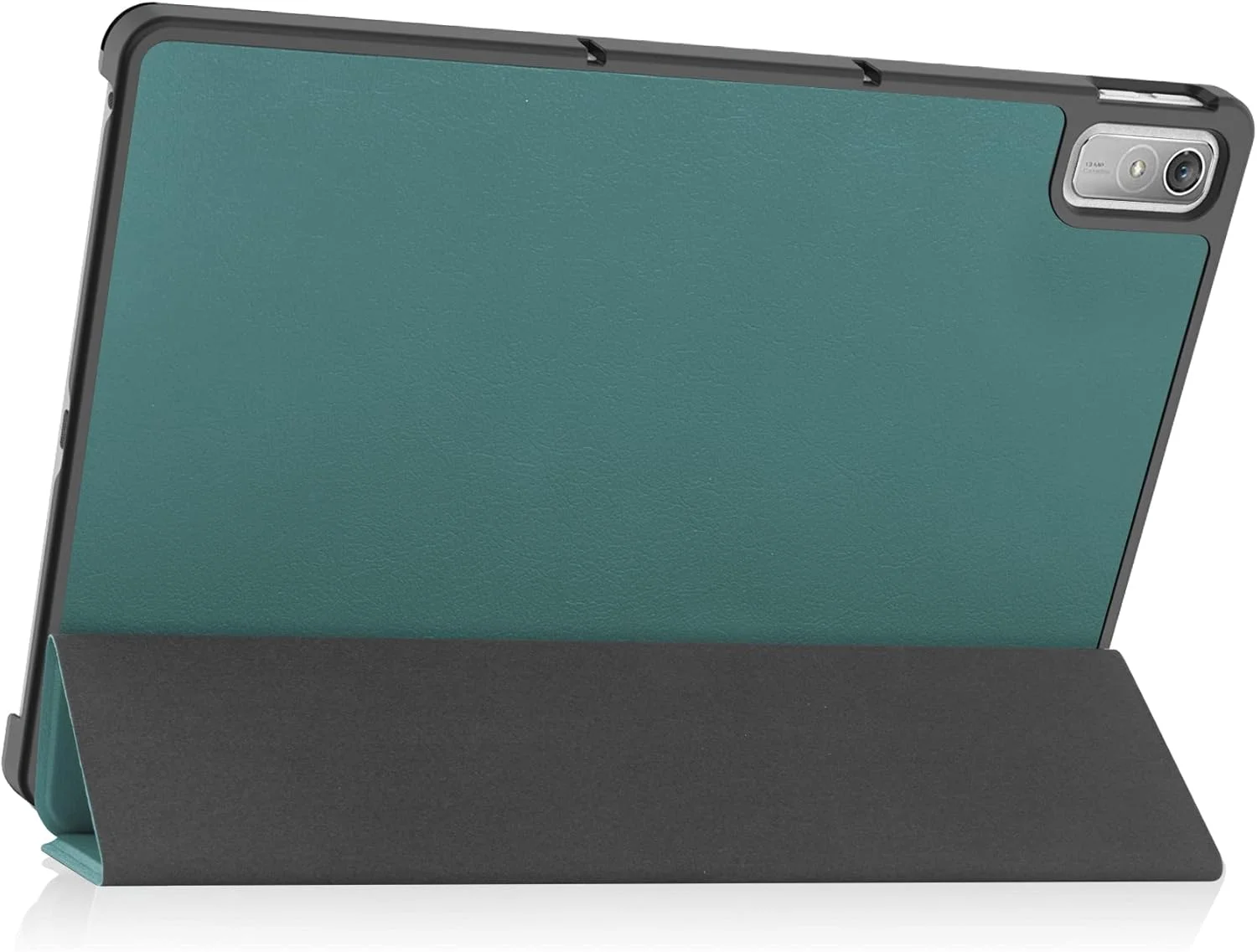 کیف تبلت RanTuo برای Lenovo Pad Plus 2023، روکش PU، سبک و نازک، ضد آب، ضد گرد و غبار، قاب محافظ ضد افتادن برای Lenovo Pad Plus 2023. (سبز تیره)