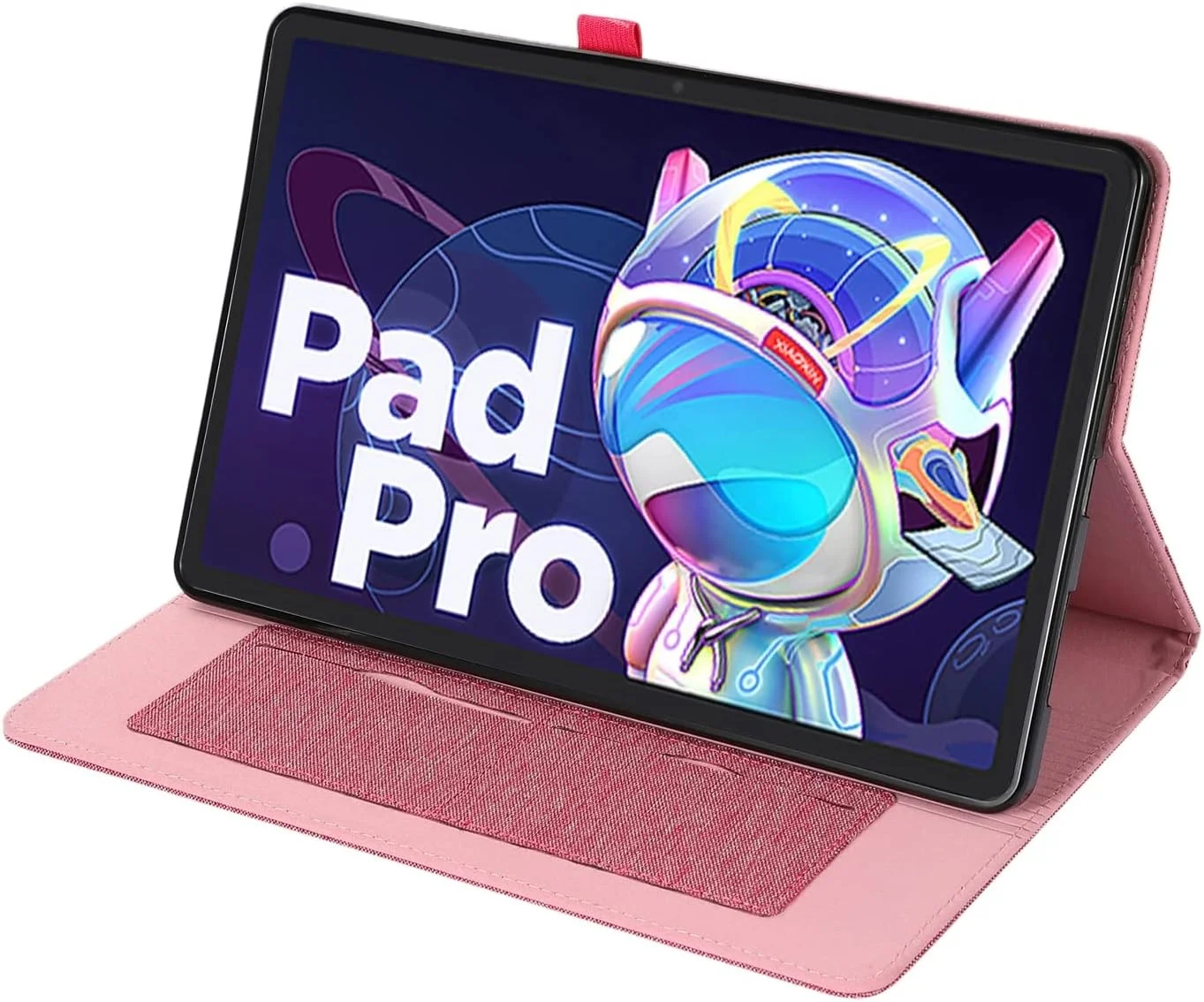 کیف تبلت چرمی پارچه ای ZZjingli برای Lenovo Tab P11 Pro (مشکی)(آبی)(قرمز) و غیره (رنگ: قرمز رز) کیف تبلت چرمی پارچه ای ZZjingli برای Lenovo Tab P11 Pro (مشکی)(آبی)(قرمز) و غیره (رنگ: قرمز رز)