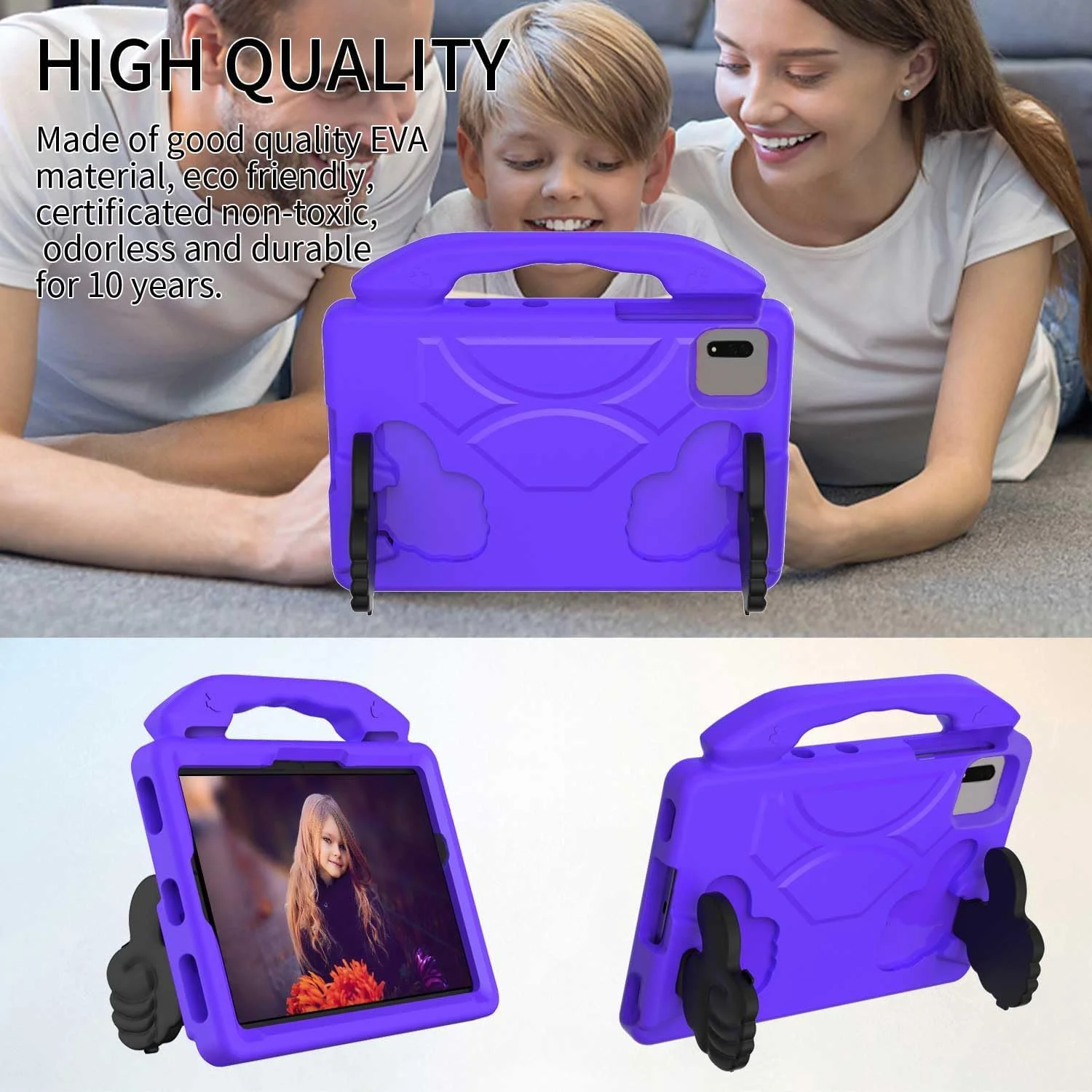 کیف تبلت مسافرتی مناسب برای تبلت لنوو تب M11 TB-330FU / لنوو Xiaoxin Pad 2024 TB-331FC برای کودکان، سبک وزن، ضد ضربه، محافظ، با پایه و دسته، مناسب برای کودکان کیف تبلت مسافرتی مناسب برای تبلت لنوو تب M11 TB-330FU / لنوو Xiaoxin Pad 2024 TB-331FC برای کودکان، سبک وزن، ضد ضربه، محافظ، با پایه و دسته، مناسب برای کودکان