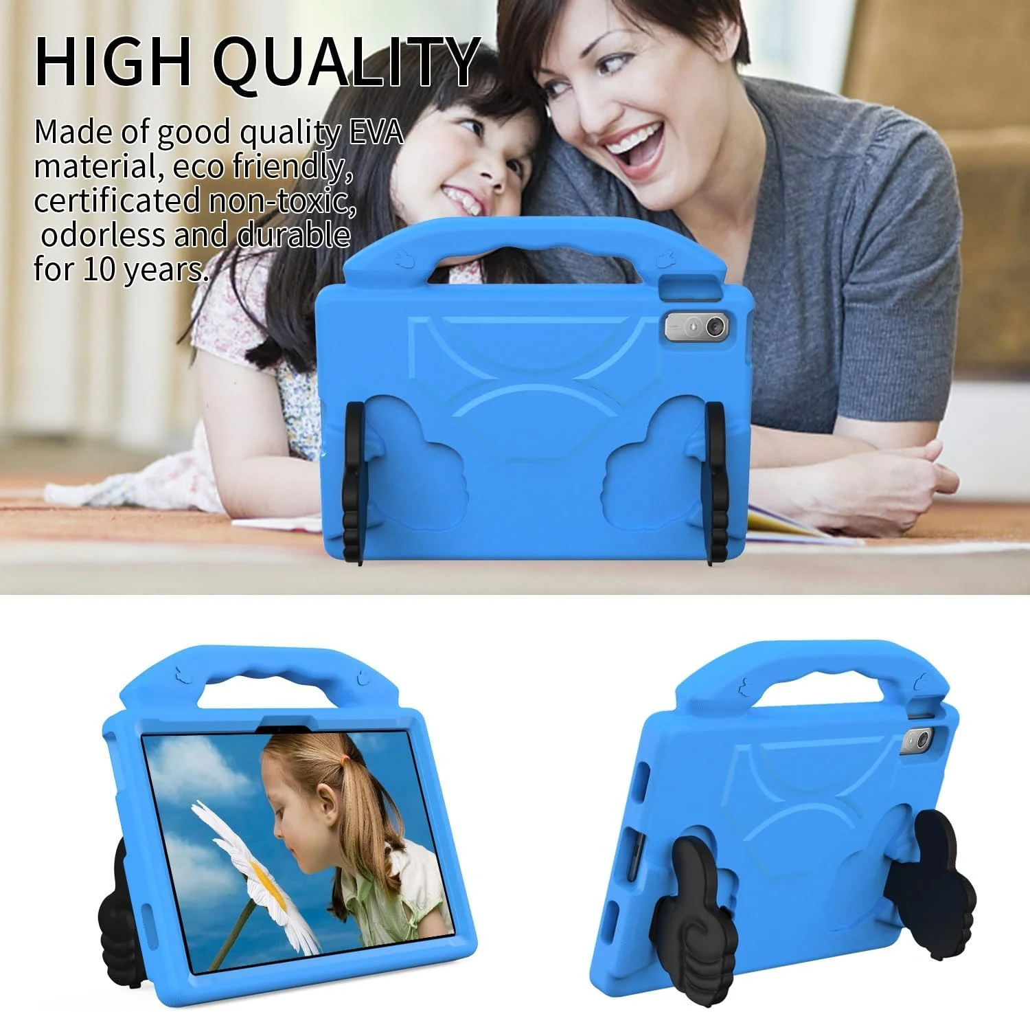 کیف تبلت مسافرتی سازگار با تبلت Lenovo Tab P11 (نسل دوم) TB-350 11.5 اینچی برای کودکان، سبک وزن، کیف محافظ EVA مقاوم در برابر ضربه با پایه برای کودکان. محافظت از تبلت کیف تبلت مسافرتی سازگار با تبلت Lenovo Tab P11 (نسل دوم) TB-350 11.5 اینچی برای کودکان، سبک وزن، کیف محافظ EVA مقاوم در برابر ضربه با پایه برای کودکان. محافظت از تبلت